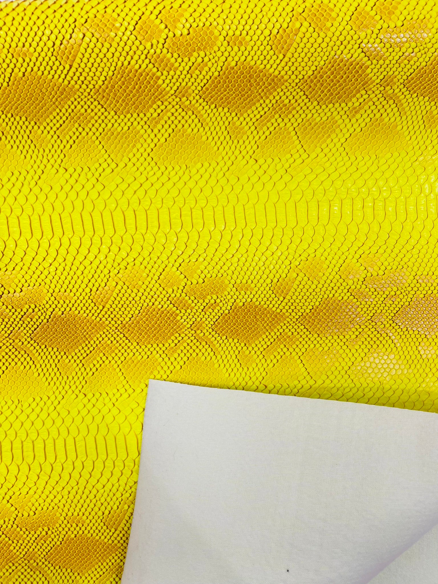 Viper Snake Skin Texture Faux Leather Fabric| 54" Wide| Upholstery| Bags.