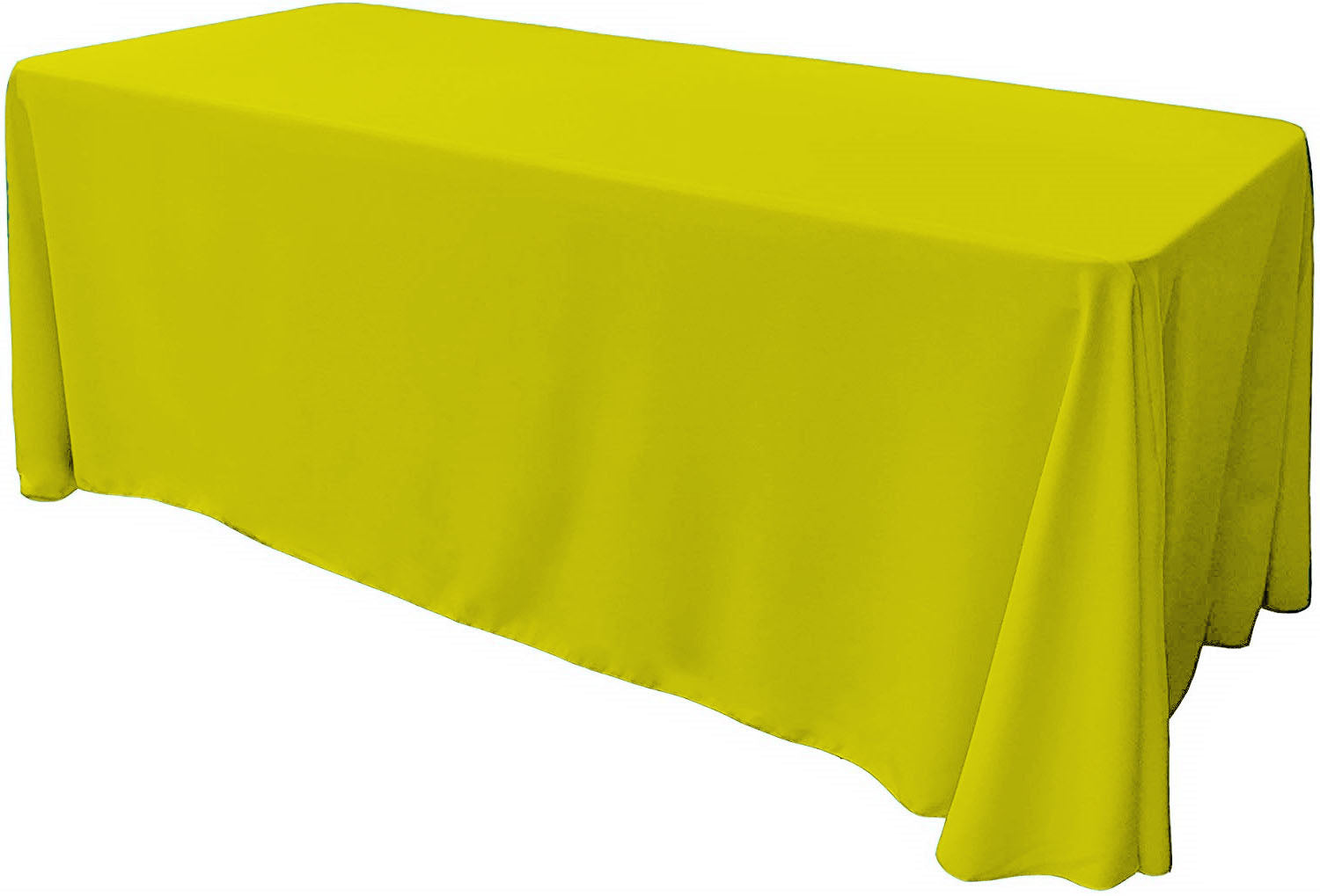 90" X 108" Rectangular Tablecloth Polyester Poplin / Party Supply / Choose Size Below.