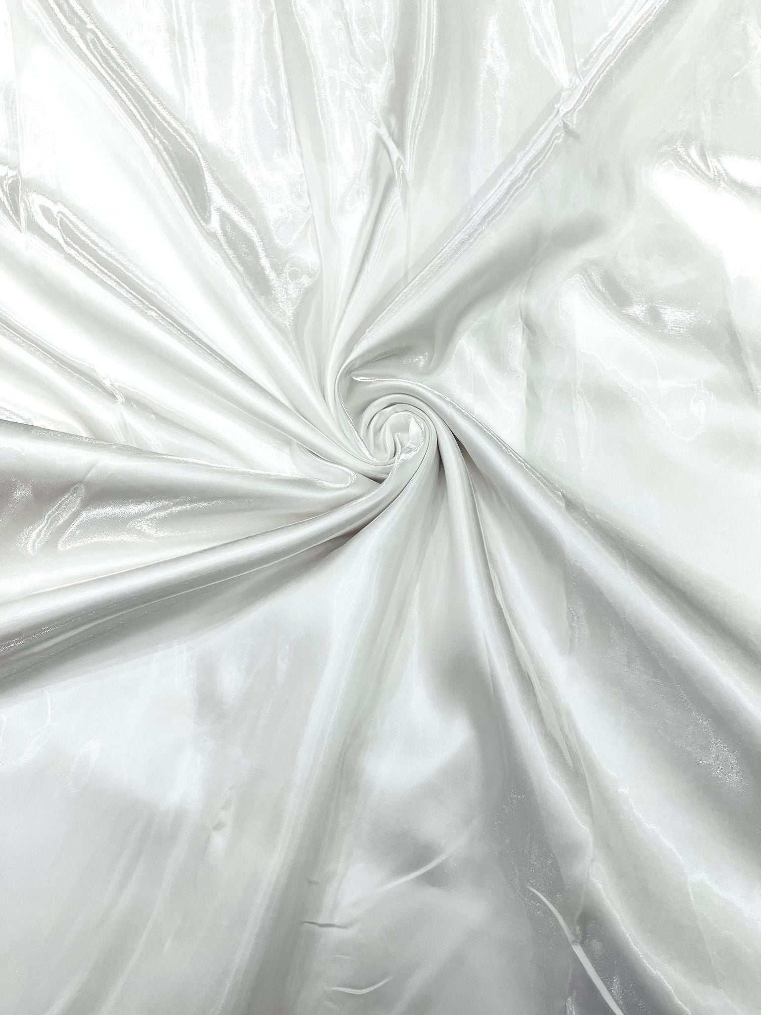 Bridal Liquid Satin Fabric (by the yard)