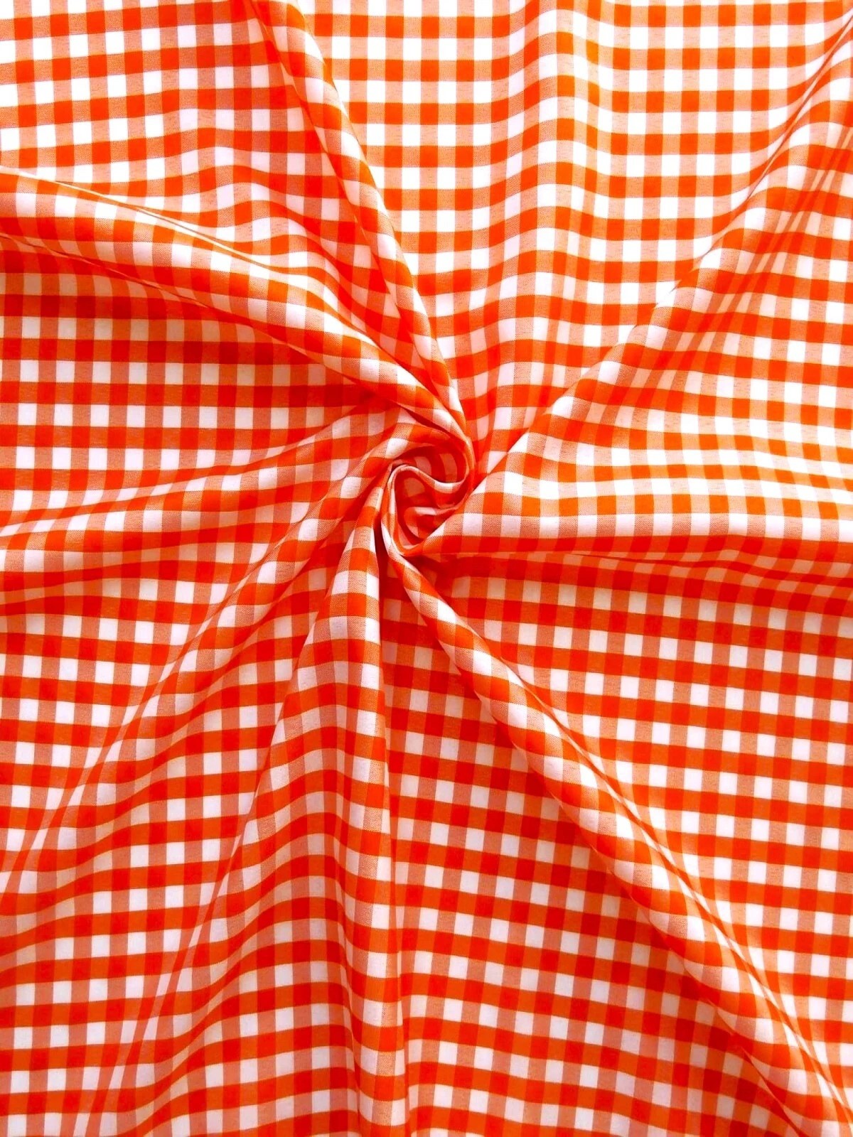 Gingham 1/4" Checkered Poly Cotton 58" Wide | VIP textiles Inc.