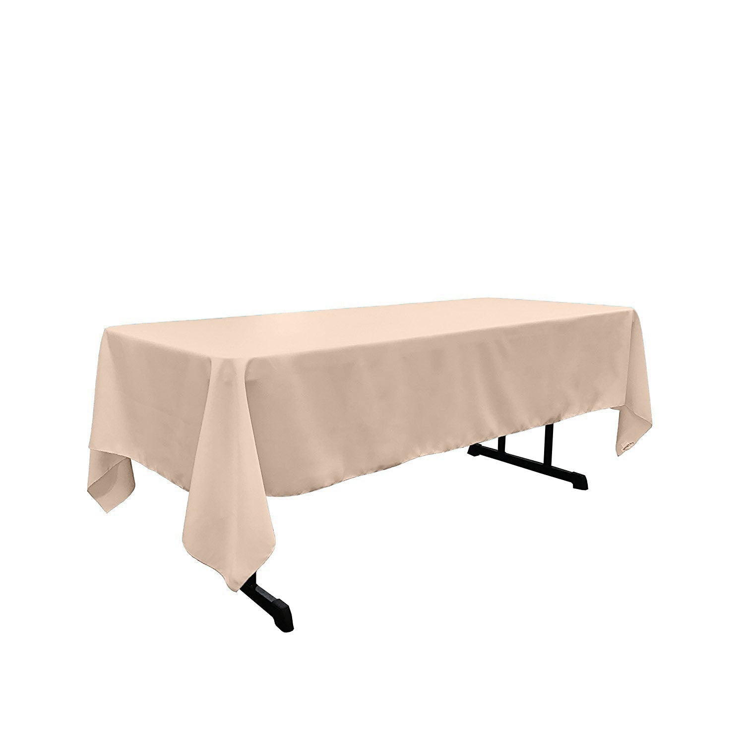 60" X 120" Rectangular Tablecloth Polyester Poplin / Party Supply / Choose Size Below.