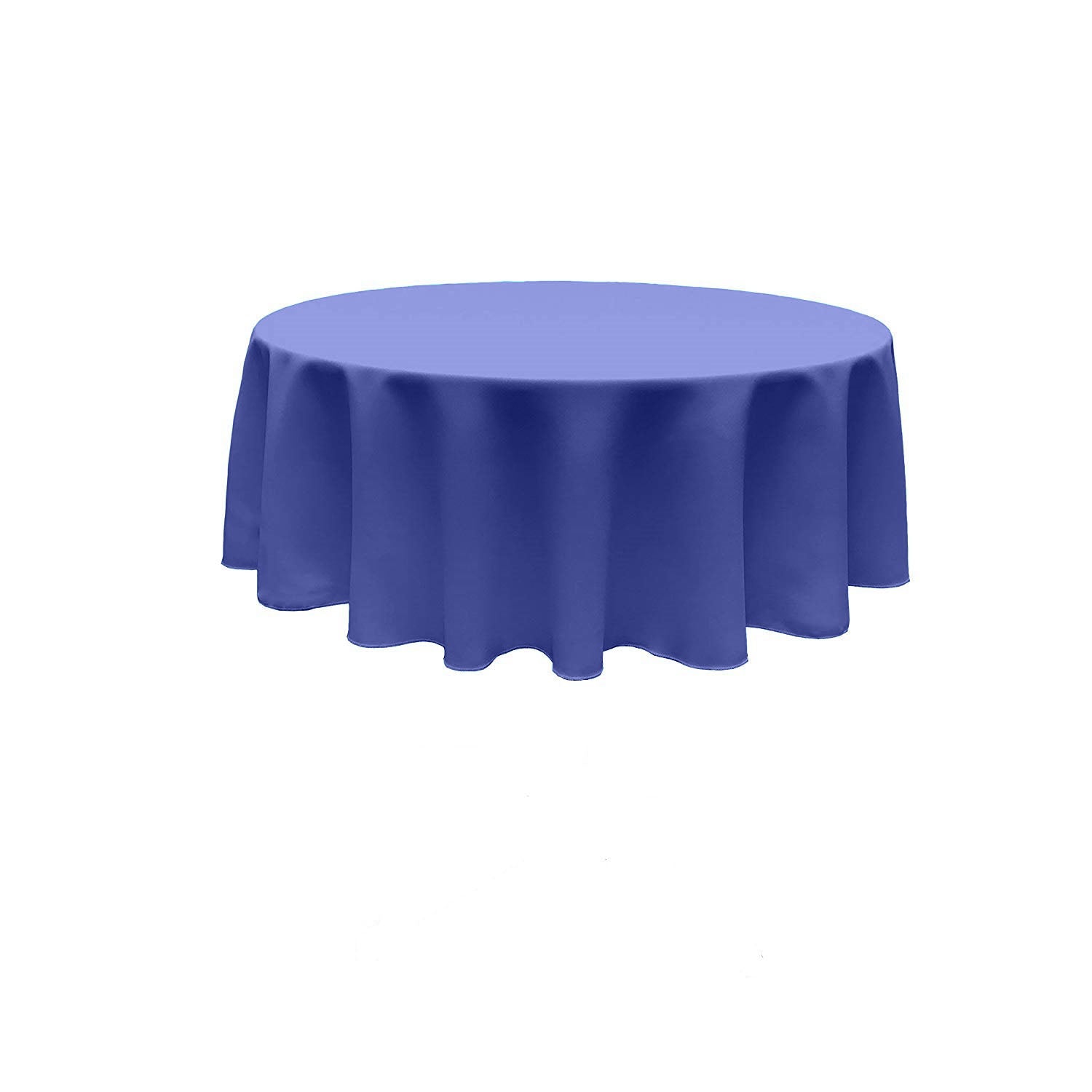 72" Round Seamless Tablecloth Polyester Poplin / Party Supply / Choose Size Below