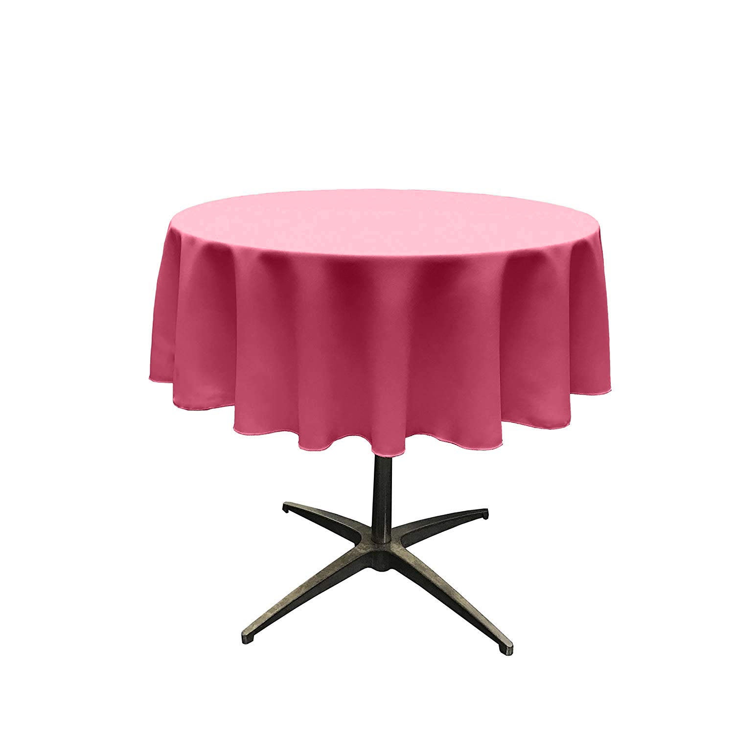 45" Round Polyester Poplin Tablecloth - Choose Size Below.