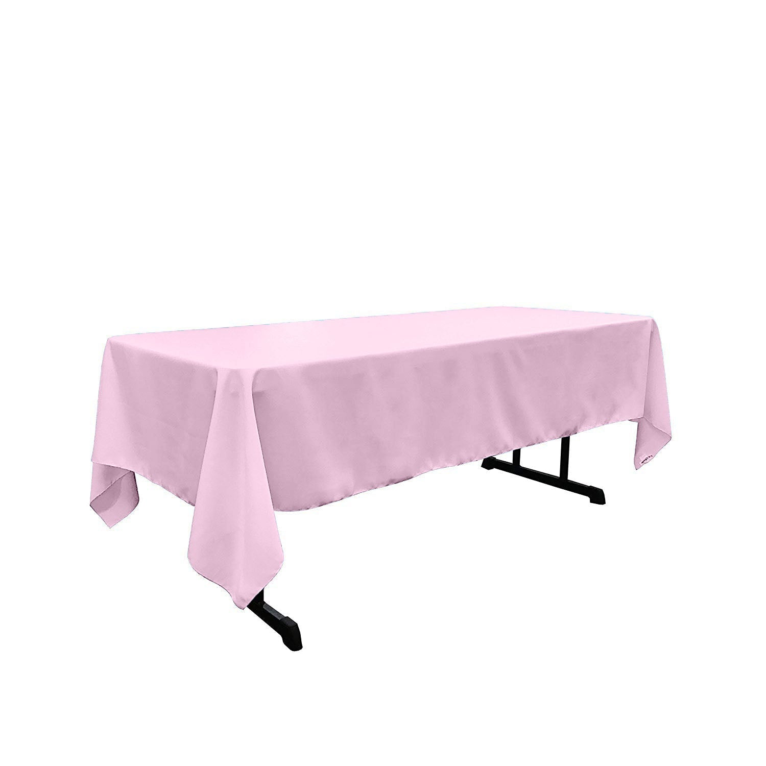 60" X 108" Rectangular Tablecloth Polyester Poplin / Party Supply / Choose Size Below.