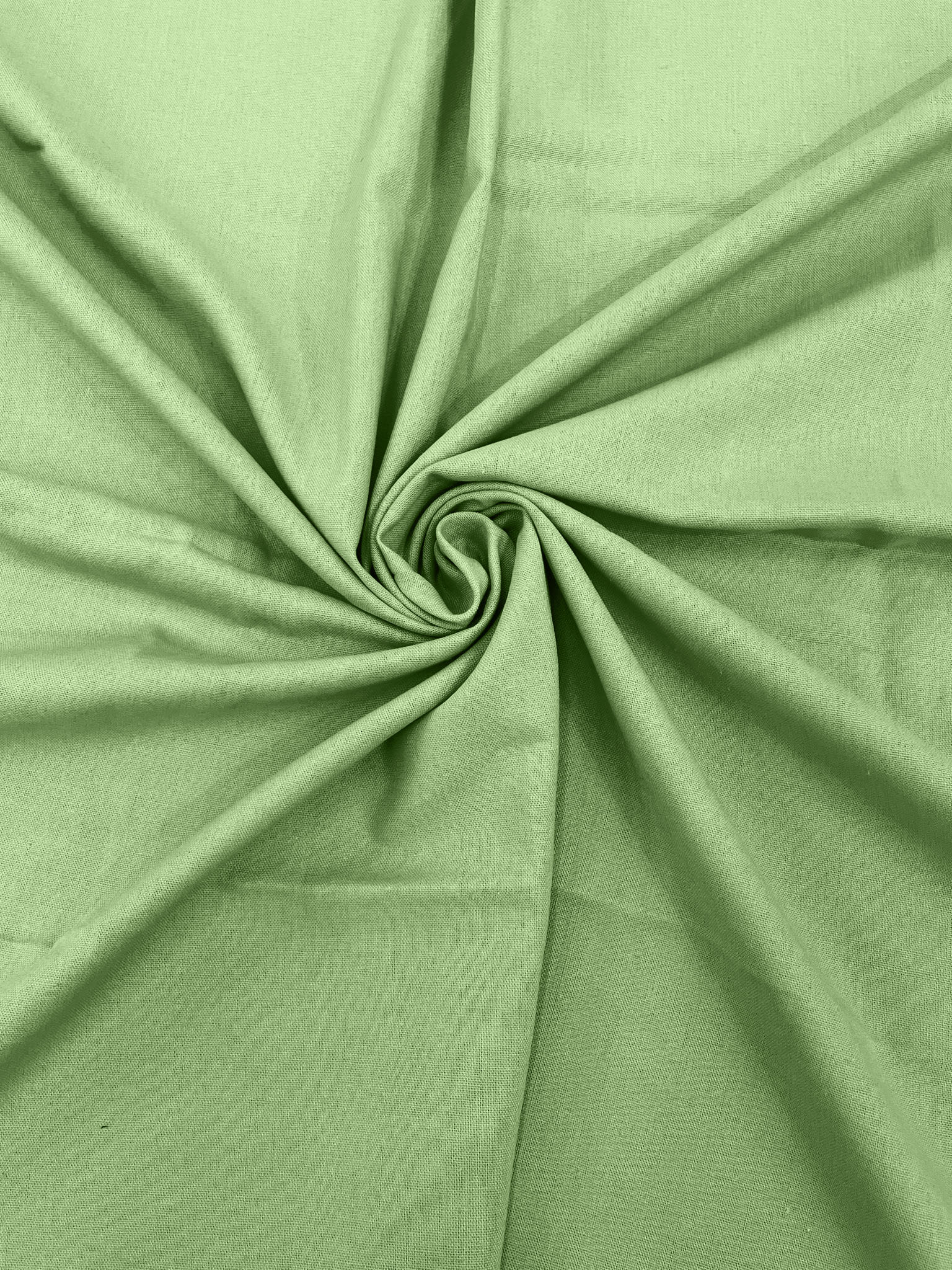 Pistachio Green Medium Weight Natural Linen Fabric/50 " Wide/Clothing