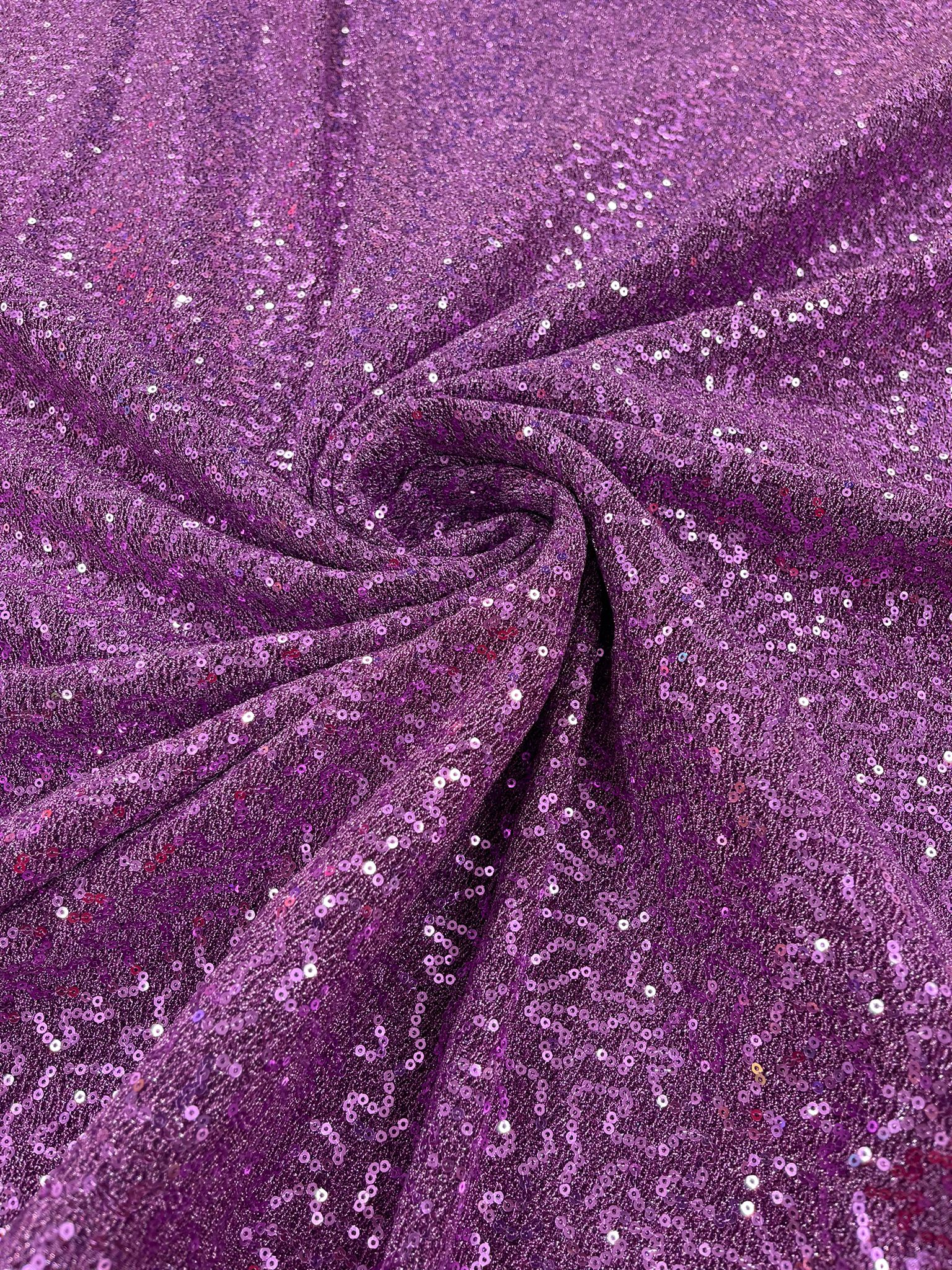 METALLIC TINSEL STRETCH LUREX SEQUIN FABRIC.