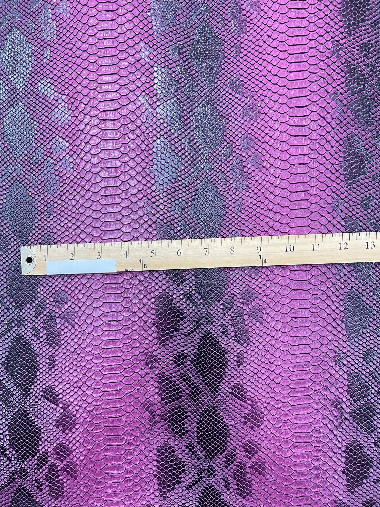 Viper Snake Skin Texture Faux Leather Fabric| 54" Wide| Upholstery| Bags.