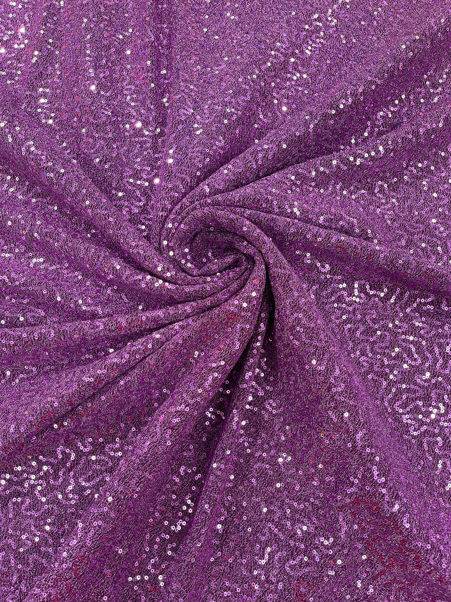 METALLIC TINSEL STRETCH LUREX SEQUIN FABRIC.