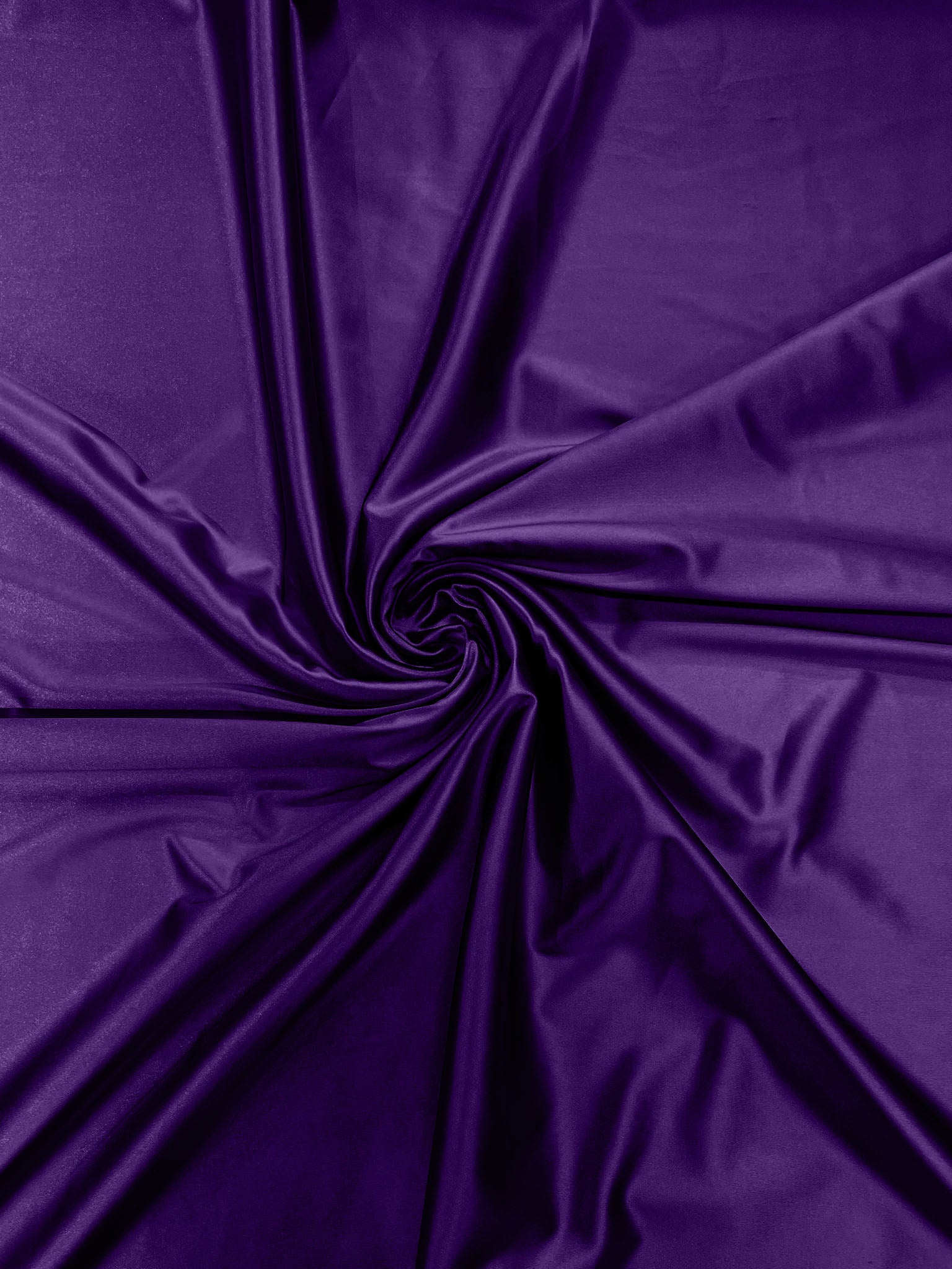 Purple Heavy Shiny Satin Stretch Spandex Fabric/58 Inches Wide/Prom/Wedding/Cosplays.