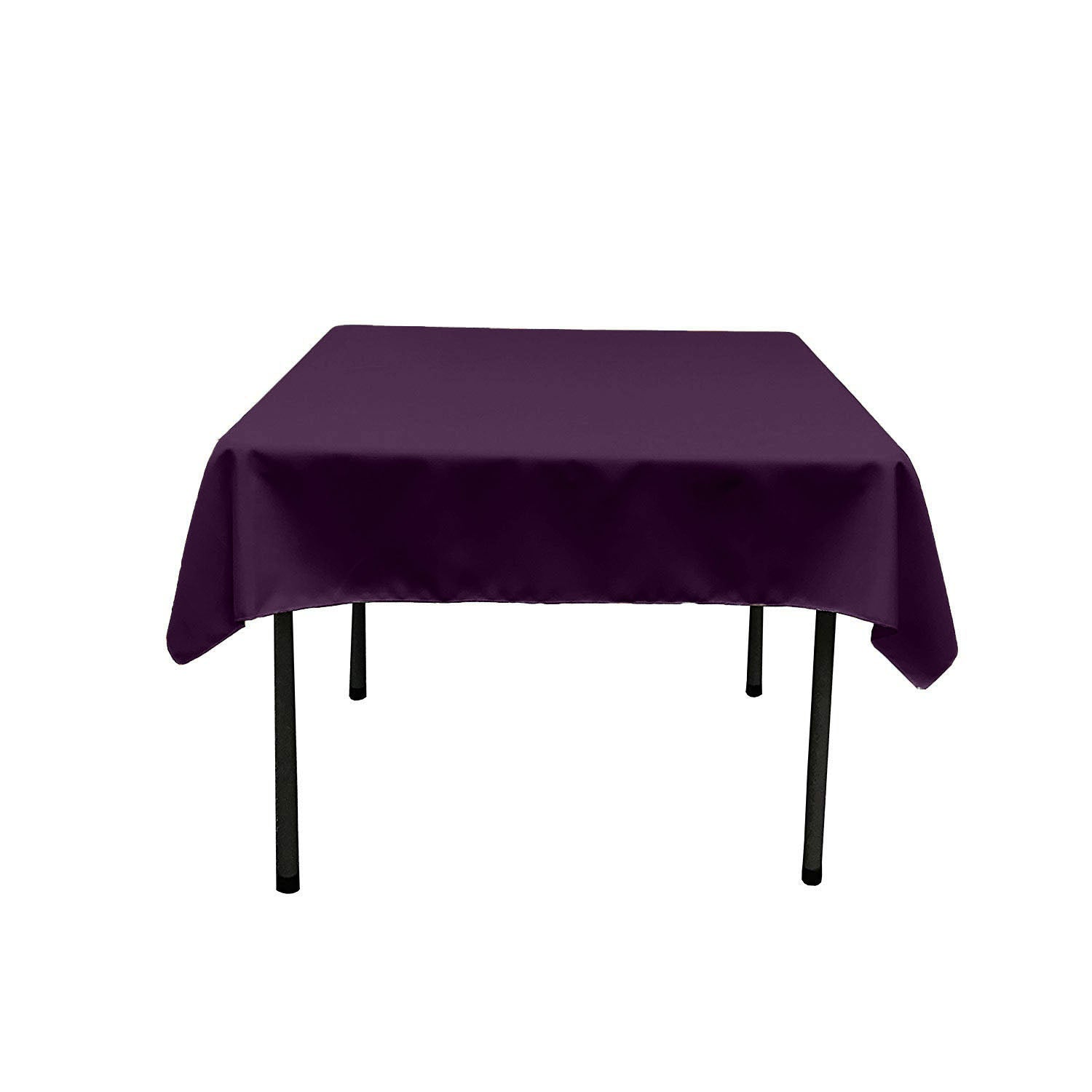 54" Square Polyester Poplin Table Overlay - Diamond. Choose Size Below