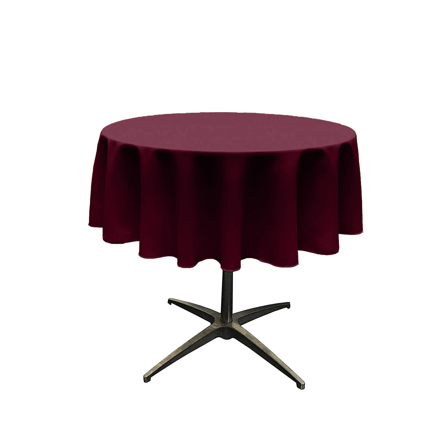 36" Round Polyester Poplin Tablecloth - Choose Size Below.