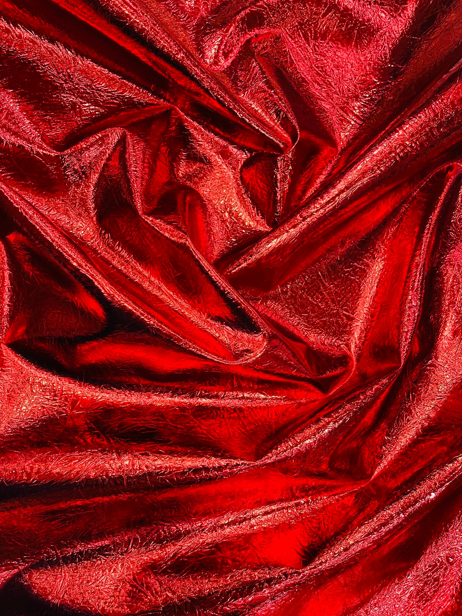 Crush Chrome Mirror Shiny Vinyl 54" Wide, Upholstery Crafting Accessories Applications.