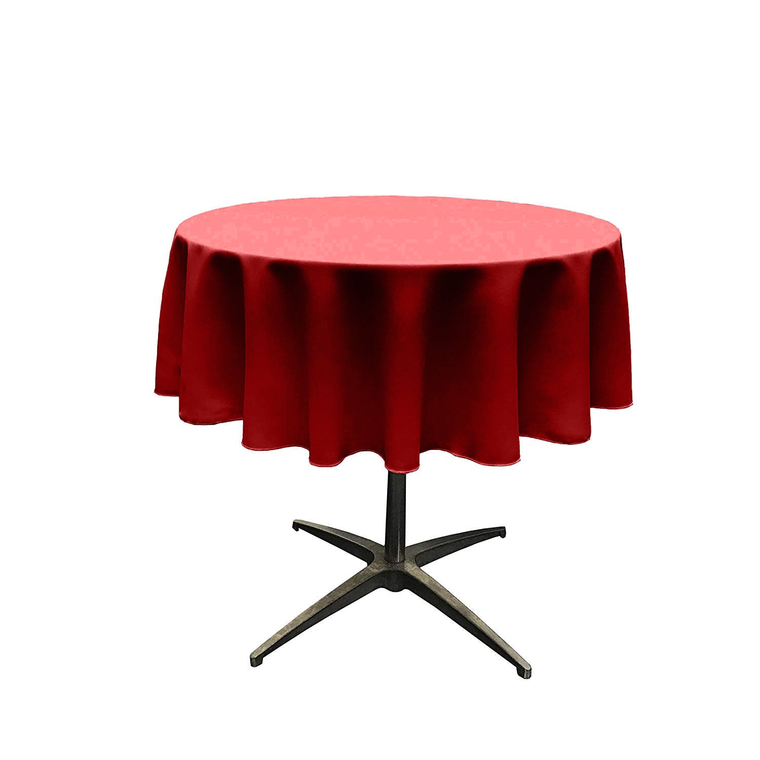 45" Round Polyester Poplin Tablecloth - Choose Size Below.