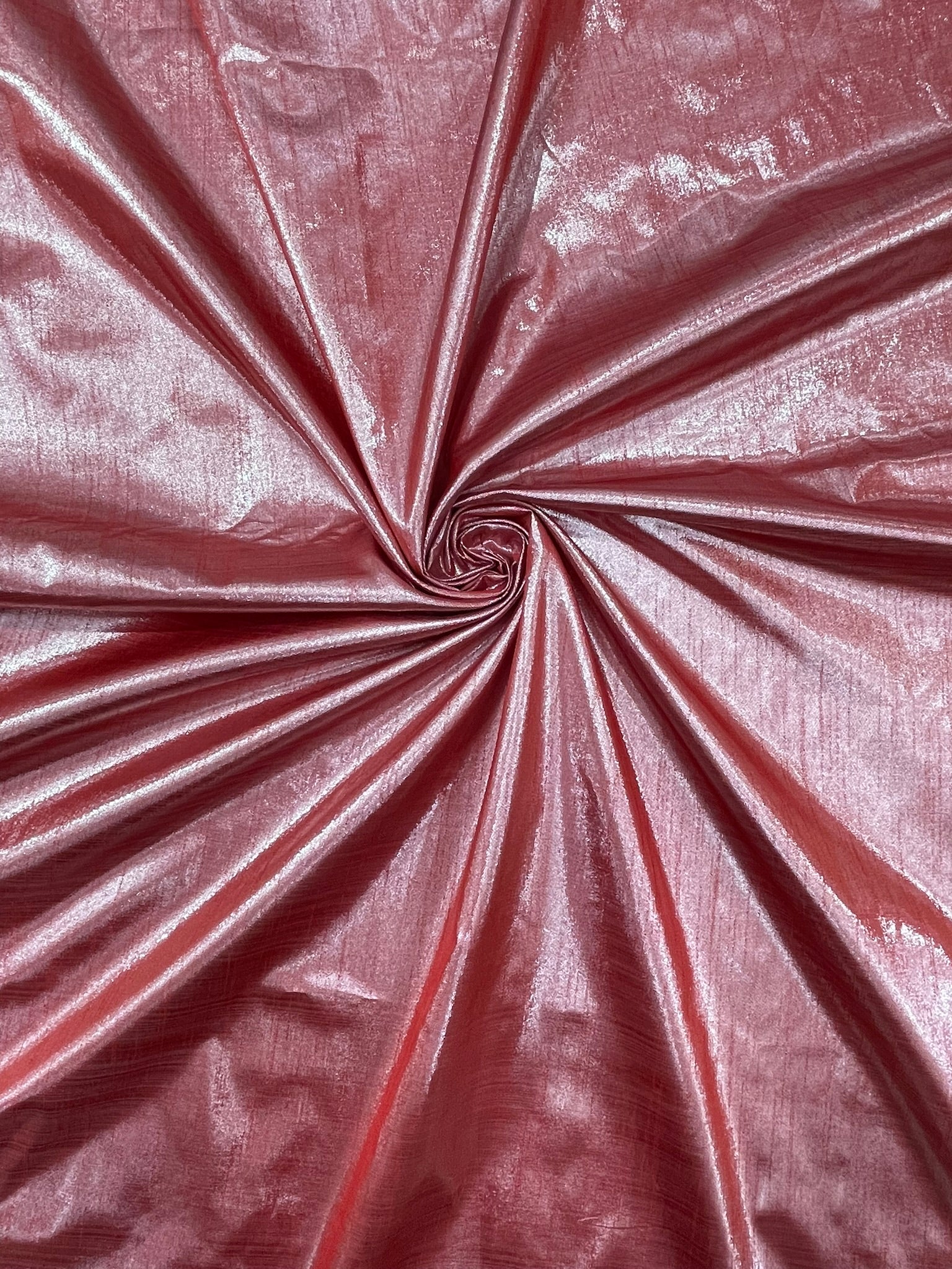 Metallic Polyester Dupioni Faux Silk Fabric | 55" Wide Wedding, Home Decor.