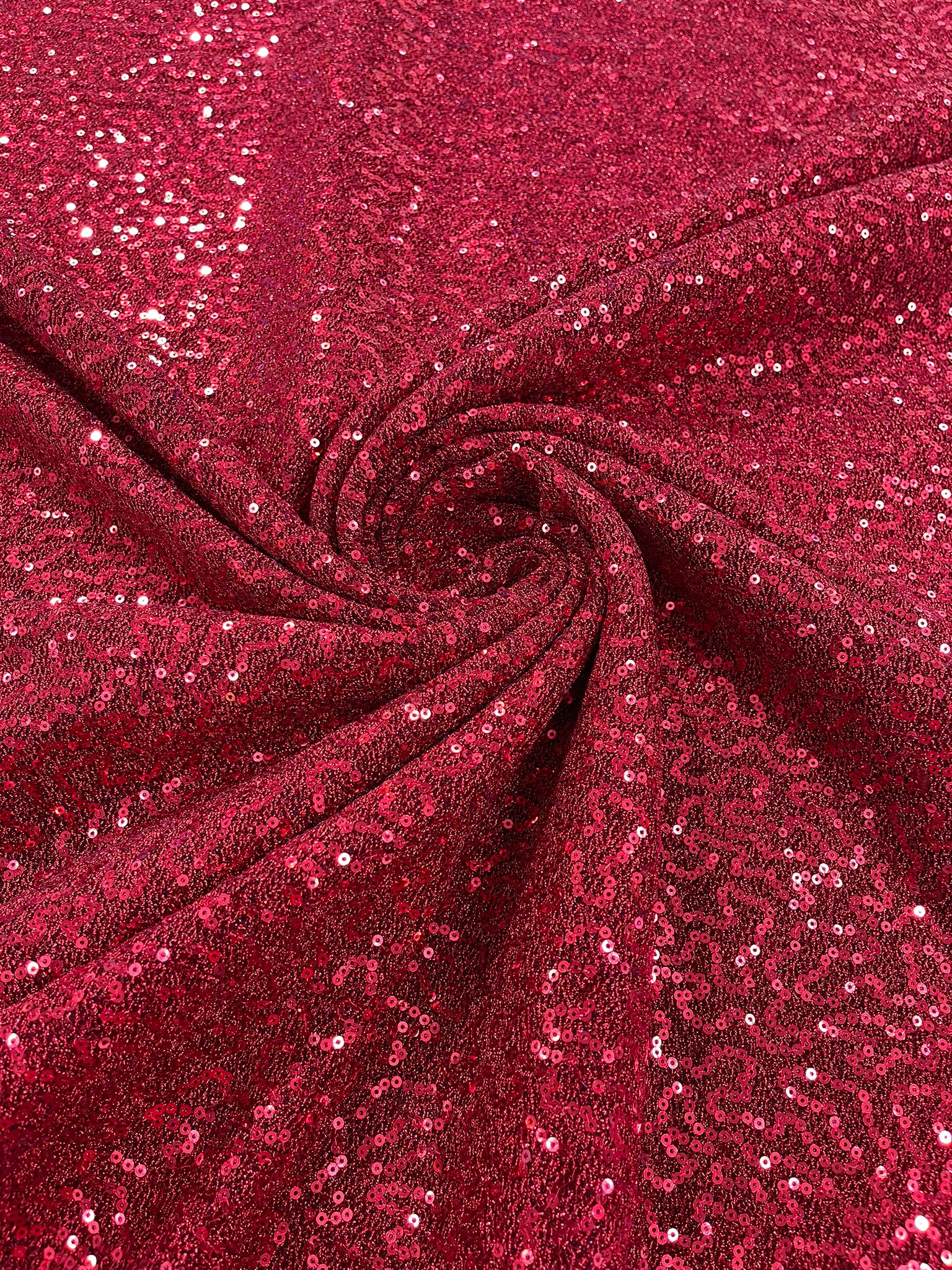 METALLIC TINSEL STRETCH LUREX SEQUIN FABRIC.