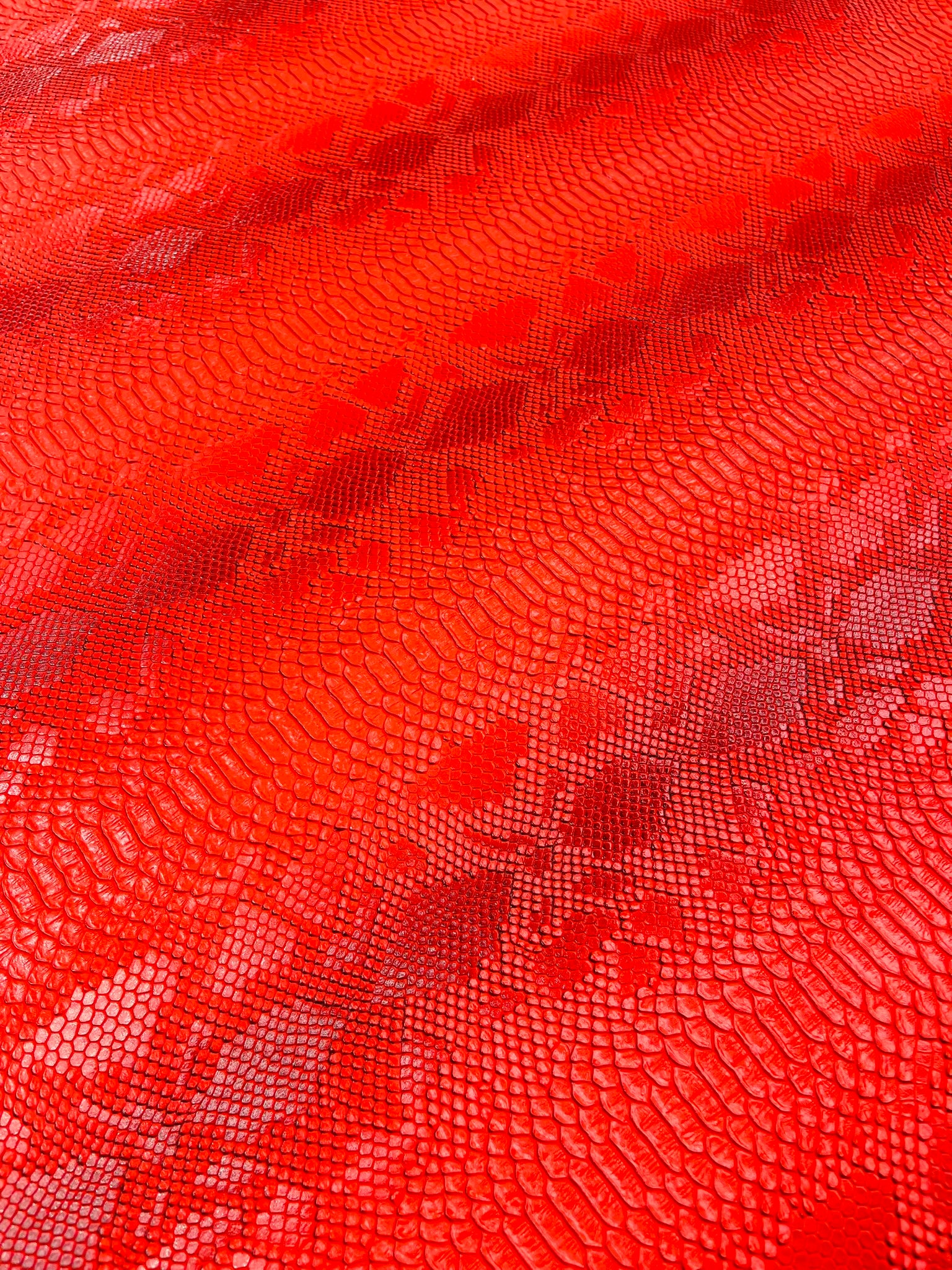 Viper Snake Skin Texture Faux Leather Fabric| 54" Wide| Upholstery| Bags.