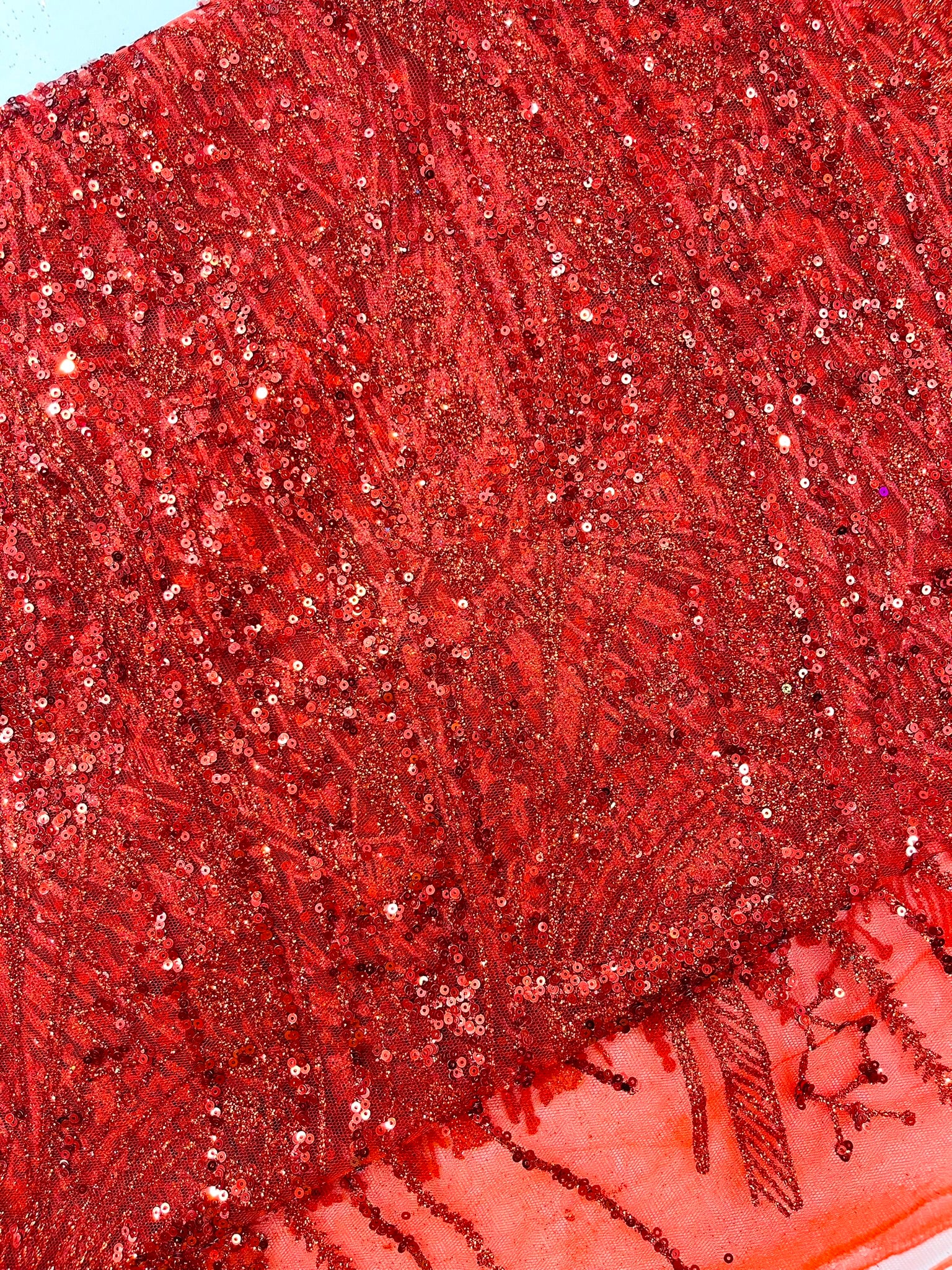 Geometric Fashion Glitter Design On A Mesh Lace Fabric| 58" Wide| Prom Dresses.