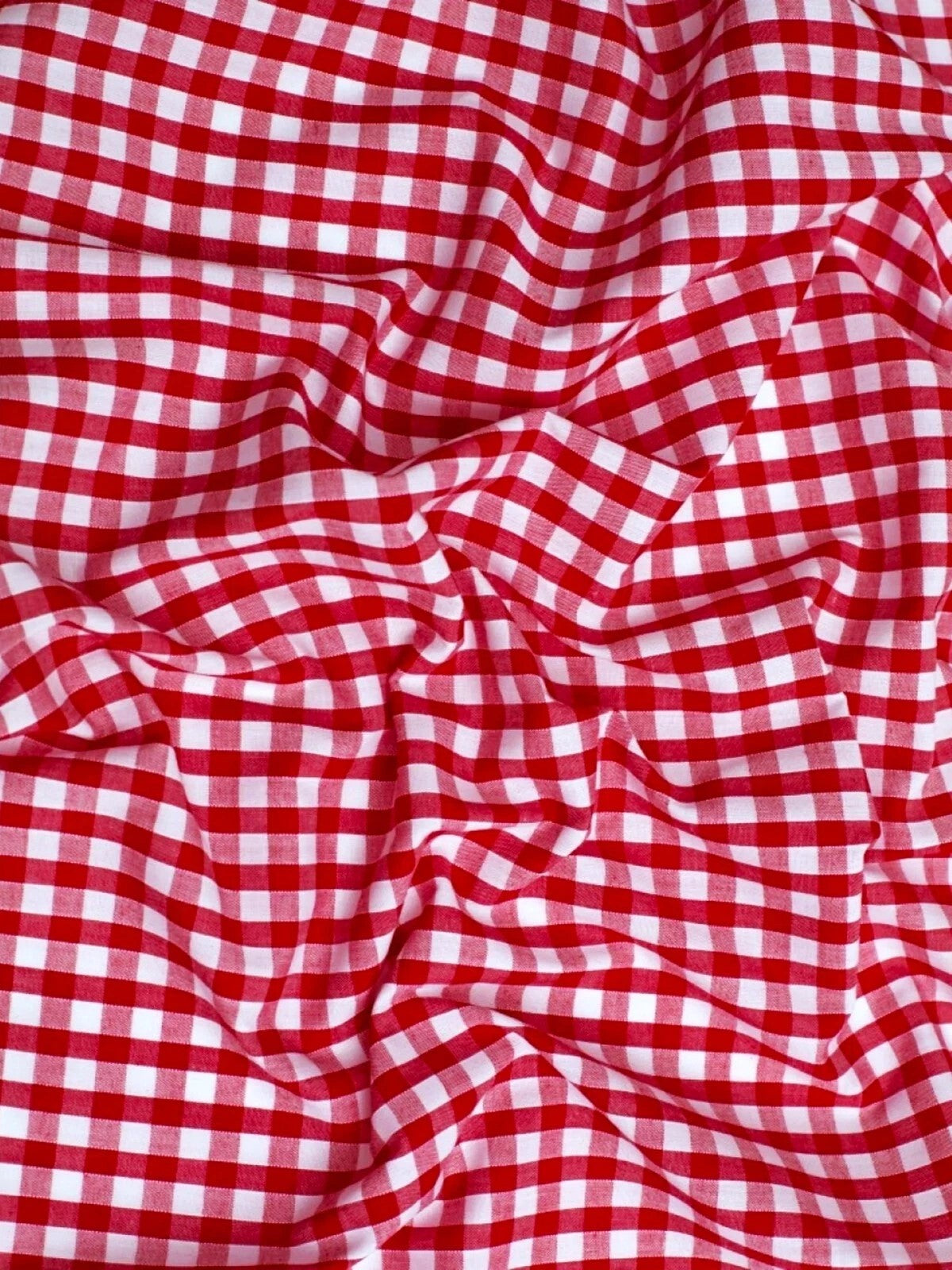 Gingham 1/4" Checkered Poly Cotton 58" Wide | VIP textiles Inc.