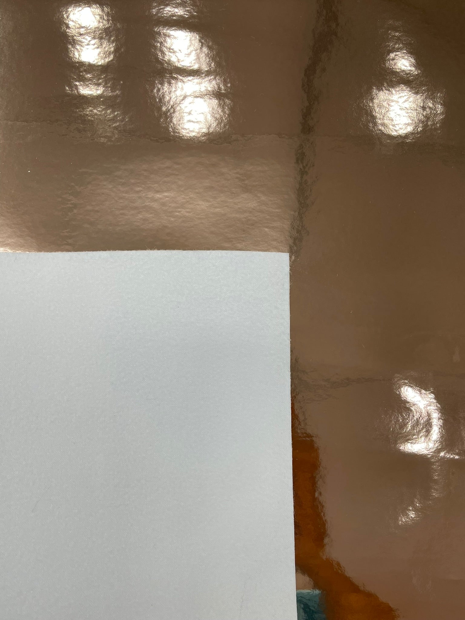 Chrome Mirror Reflective Vinyl Fabric / Crafting Apparel Upholstery Vinyl Fabric 54" Wide