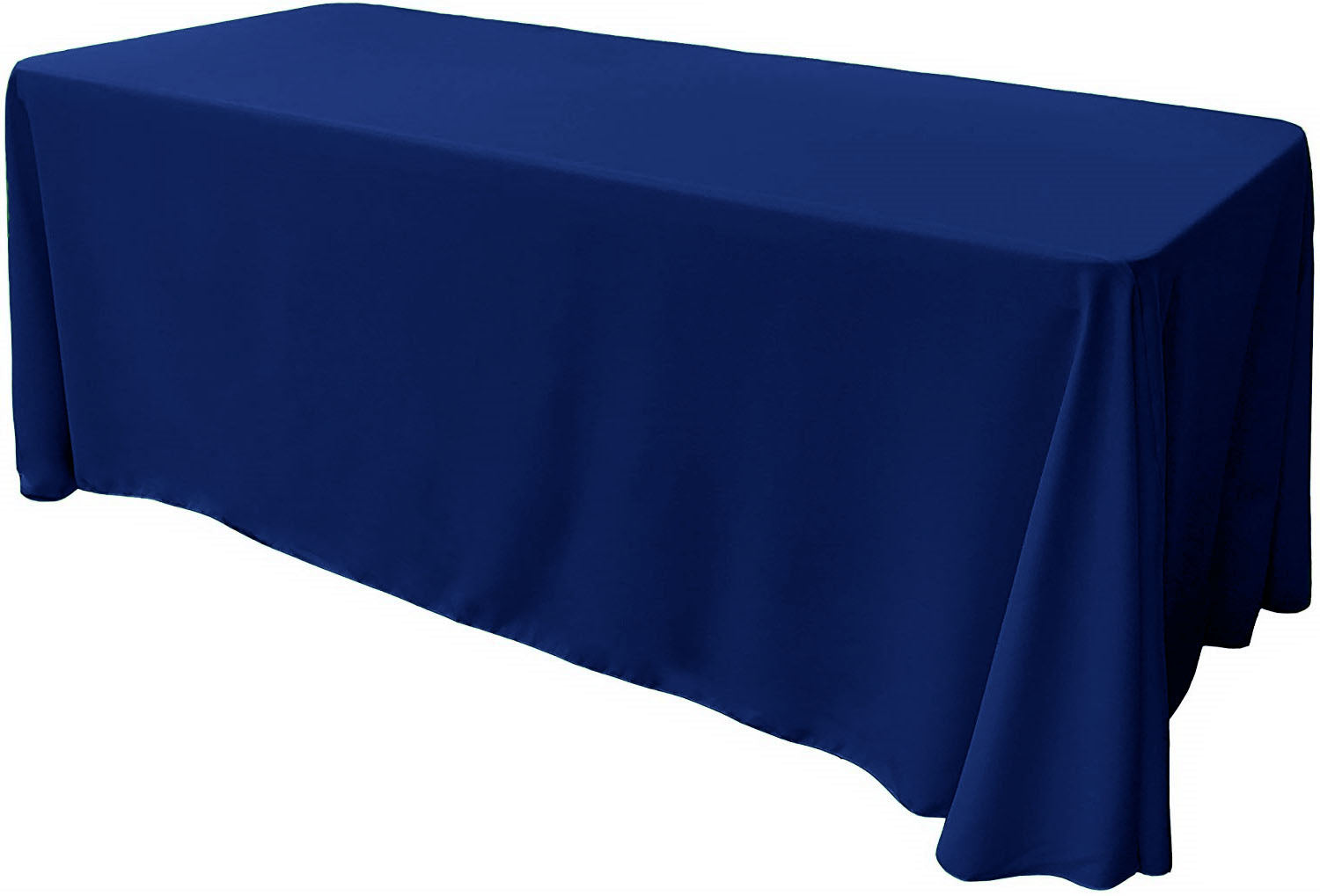 90" X 108" Rectangular Tablecloth Polyester Poplin / Party Supply / Choose Size Below.