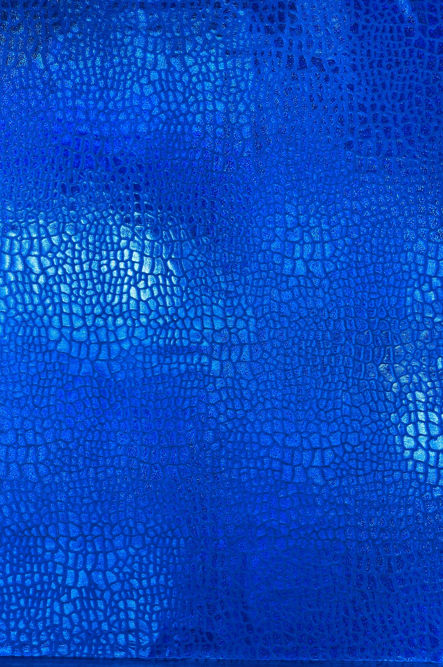 Dragon Skin Foil Design On A Stretch Velvet Fabric | Sold By The Yard.