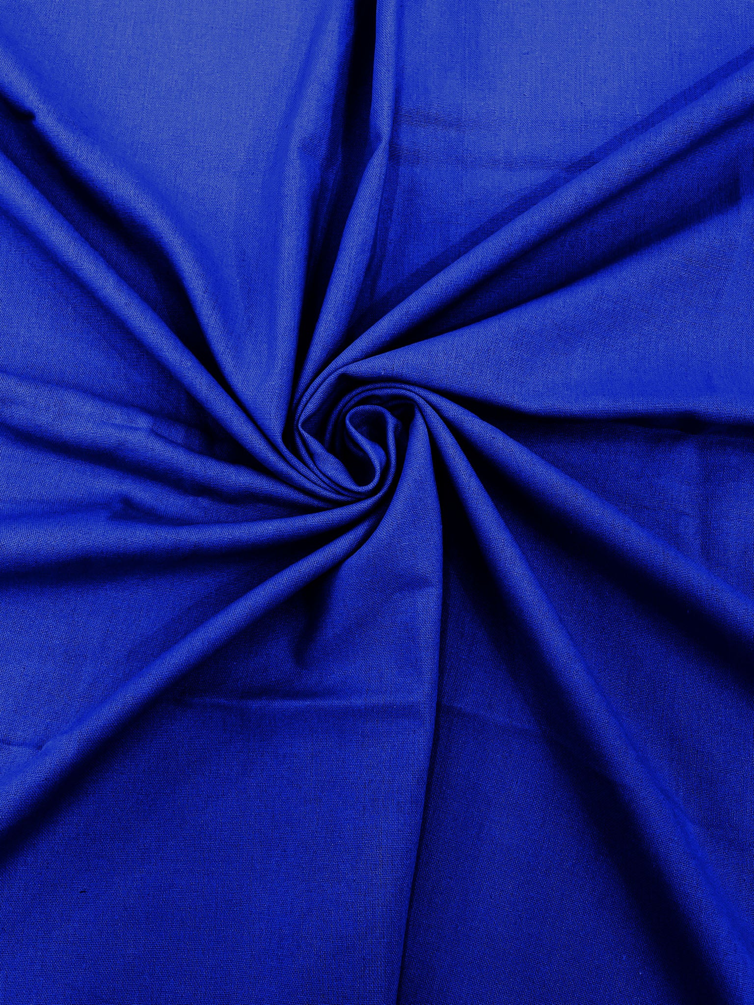 Royal Blue Medium Weight Natural Linen Fabric/50 " Wide/Clothing