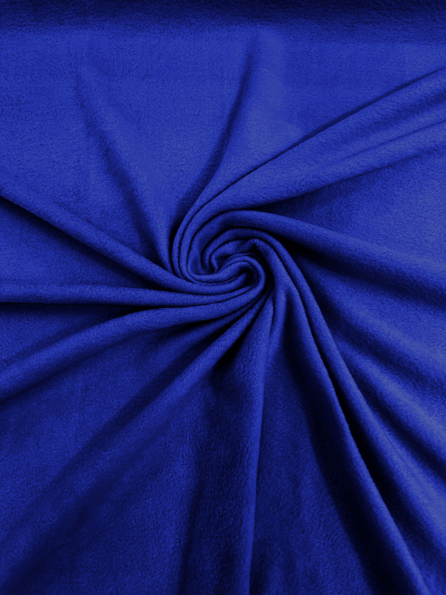 Royal Blue Solid Polar Fleece Fabric Anti-Pill 58" Wide Sold by The Yard