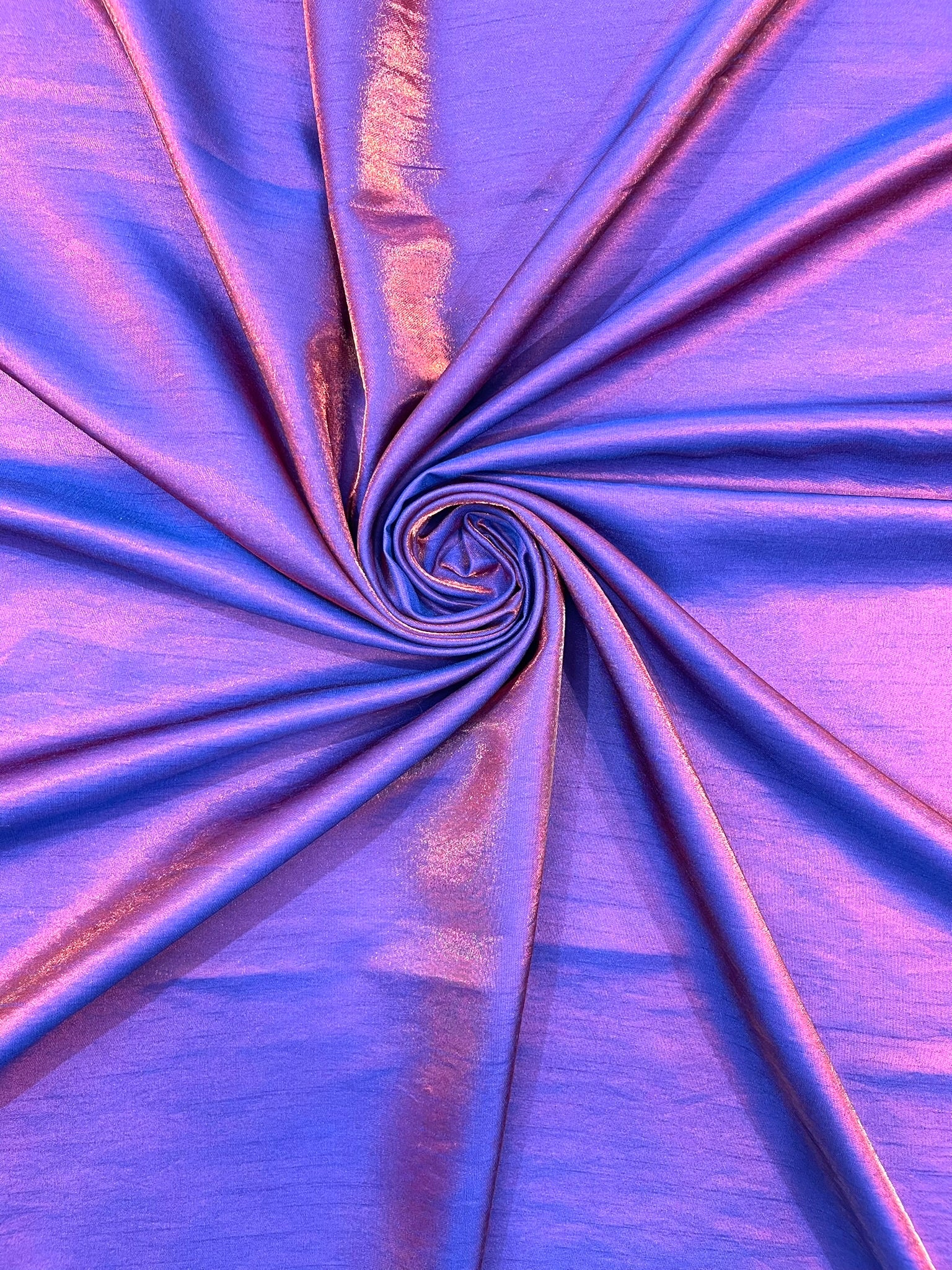 Iridescent Liquid Dupioni Fabric 58" Wide| Costume, Dressmaking, Flowing Lightweight Material