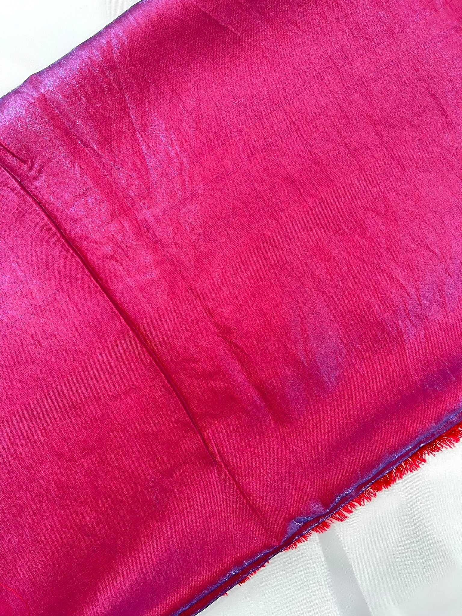 Iridescent Liquid Dupioni Fabric 58" Wide| Costume, Dressmaking, Flowing Lightweight Material