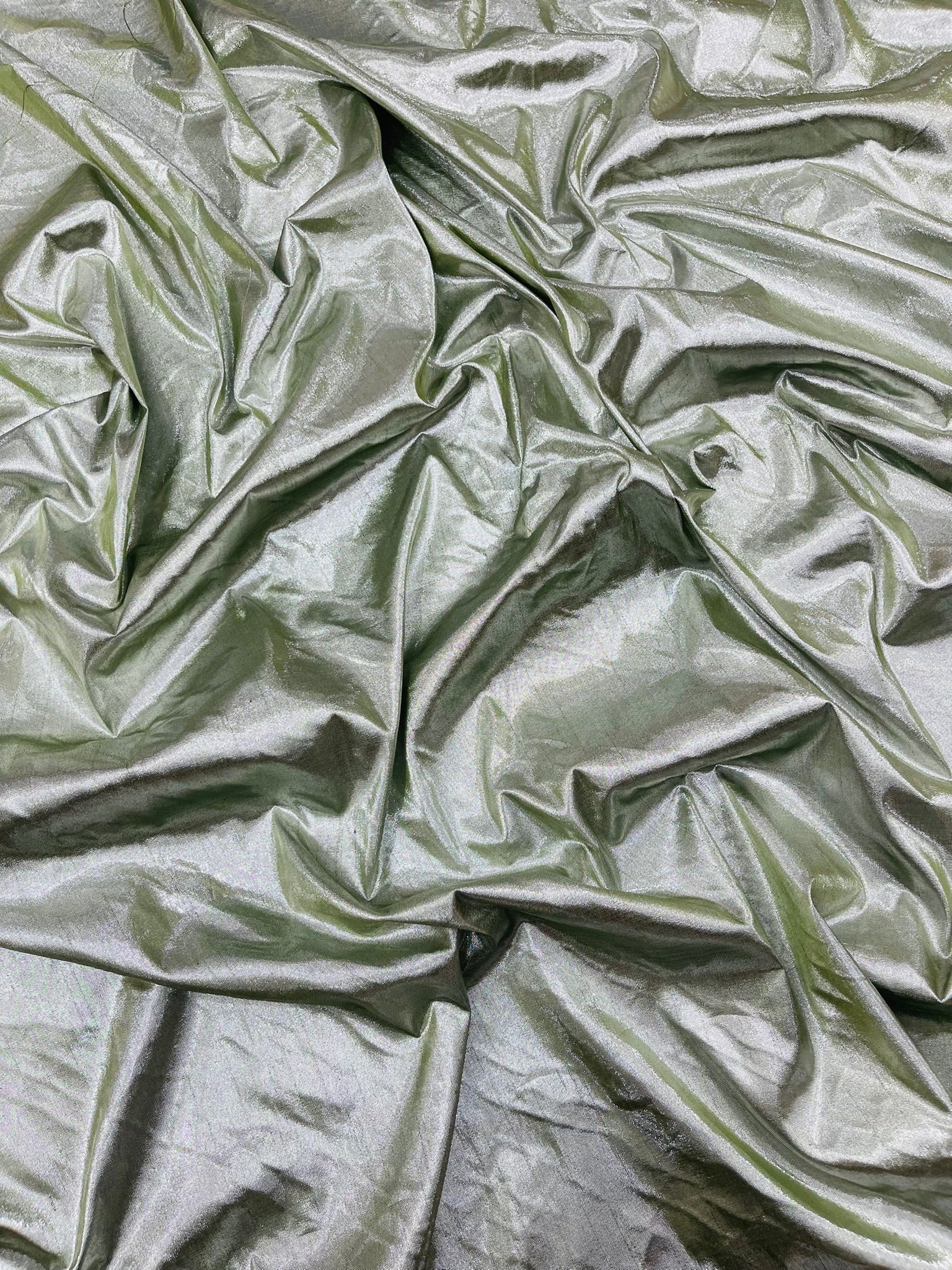 Metallic Polyester Dupioni Faux Silk Fabric | 55" Wide Wedding, Home Decor.
