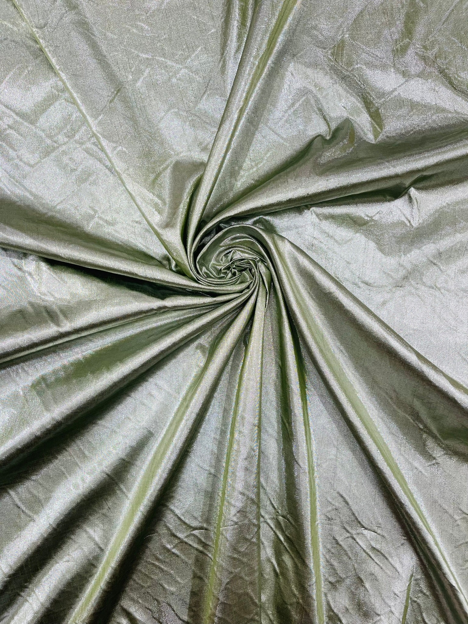 Metallic Polyester Dupioni Faux Silk Fabric | 55" Wide Wedding, Home Decor.