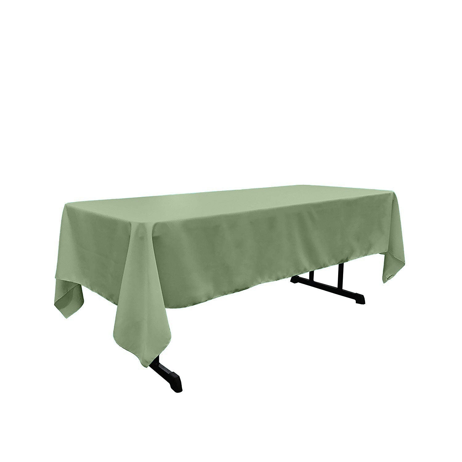 60" X 120" Rectangular Tablecloth Polyester Poplin / Party Supply / Choose Size Below.