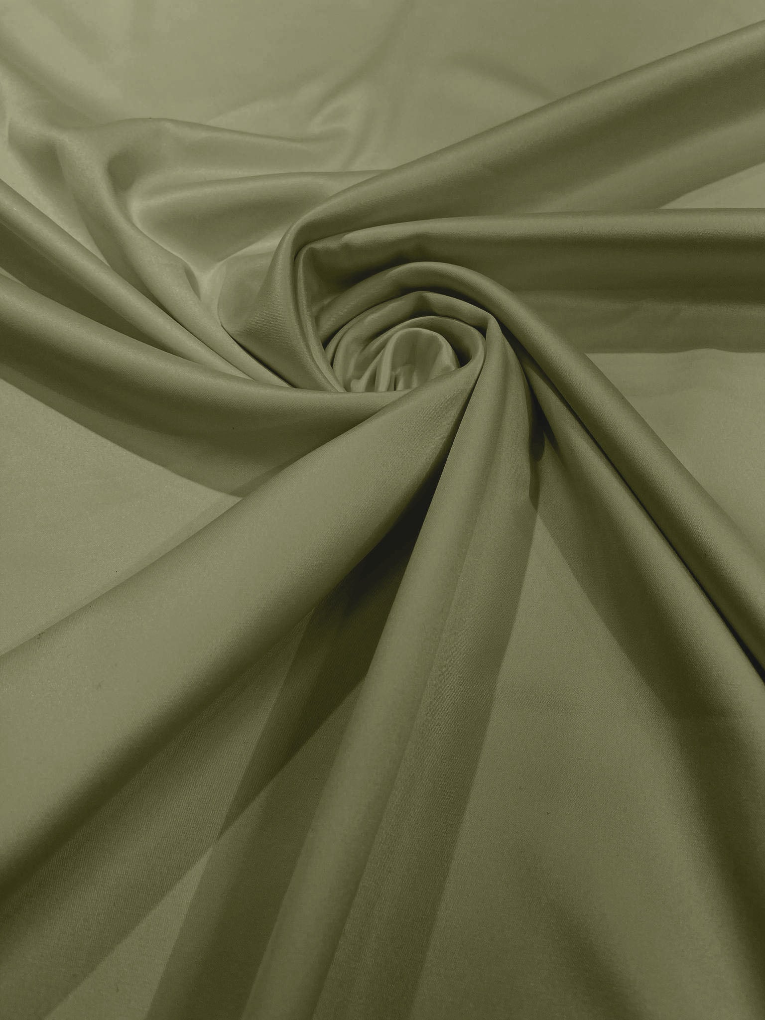 NEW 95% Percent Polyester 5% Spandex, 58 Inches Wide Matte Stretch L'Amour Satin Fabric, Sold By The Yard.