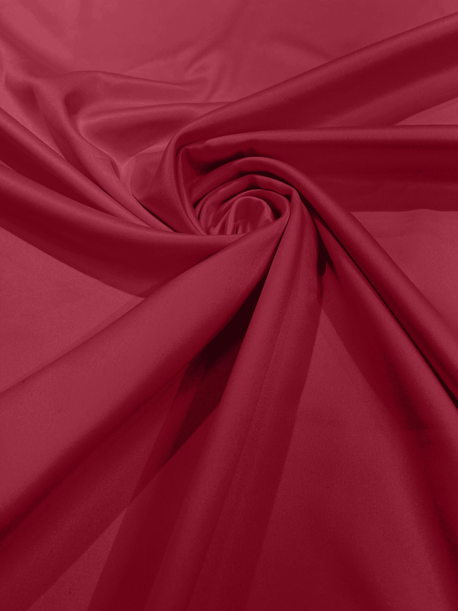 NEW 95% Percent Polyester 5% Spandex, 58 Inches Wide Matte Stretch L'Amour Satin Fabric, Sold By The Yard.