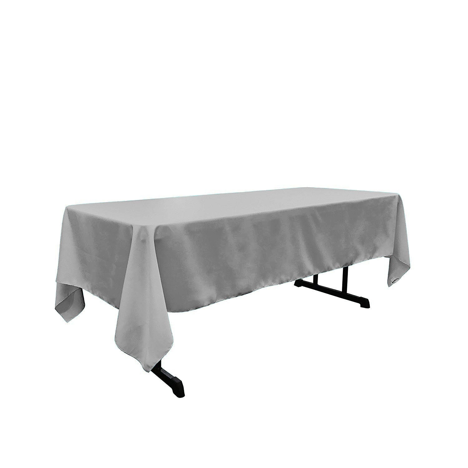 60" X 108" Rectangular Tablecloth Polyester Poplin / Party Supply / Choose Size Below.