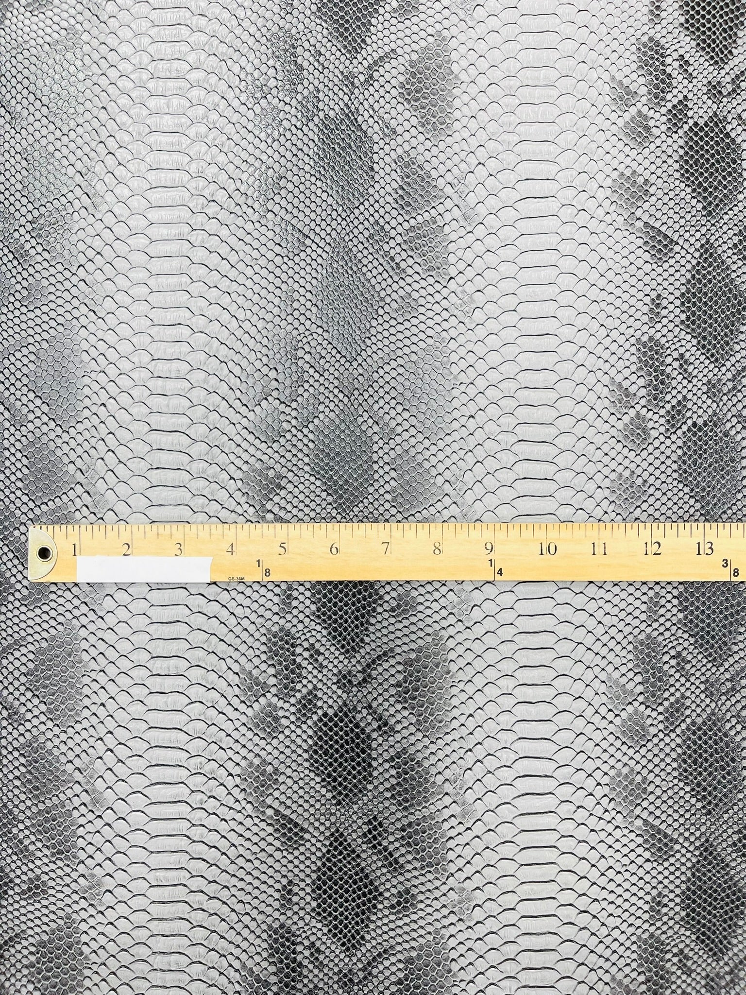 Viper Snake Skin Texture Faux Leather Fabric| 54" Wide| Upholstery| Bags.