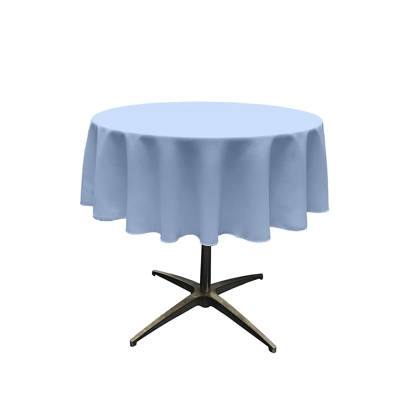 36" Round Polyester Poplin Tablecloth - Choose Size Below.