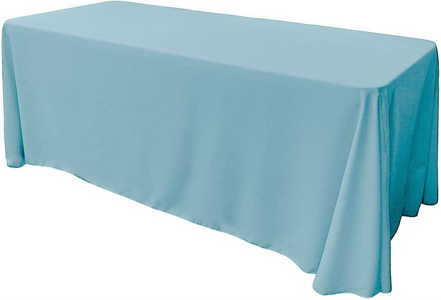 86" X 156" Rectangular Tablecloth Polyester Poplin / Party Supply / Choose Size Below.