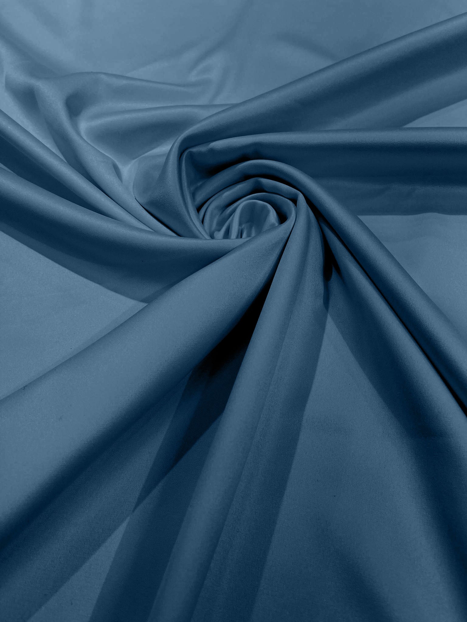 NEW 95% Percent Polyester 5% Spandex, 58 Inches Wide Matte Stretch L'Amour Satin Fabric, Sold By The Yard.