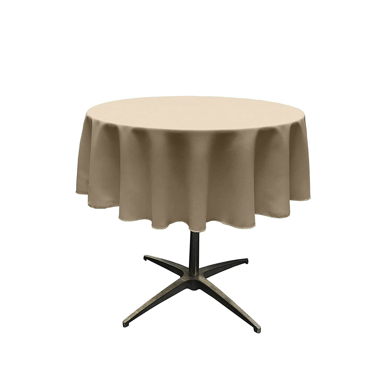 42" Round Polyester Poplin Tablecloth - Choose Size Below.