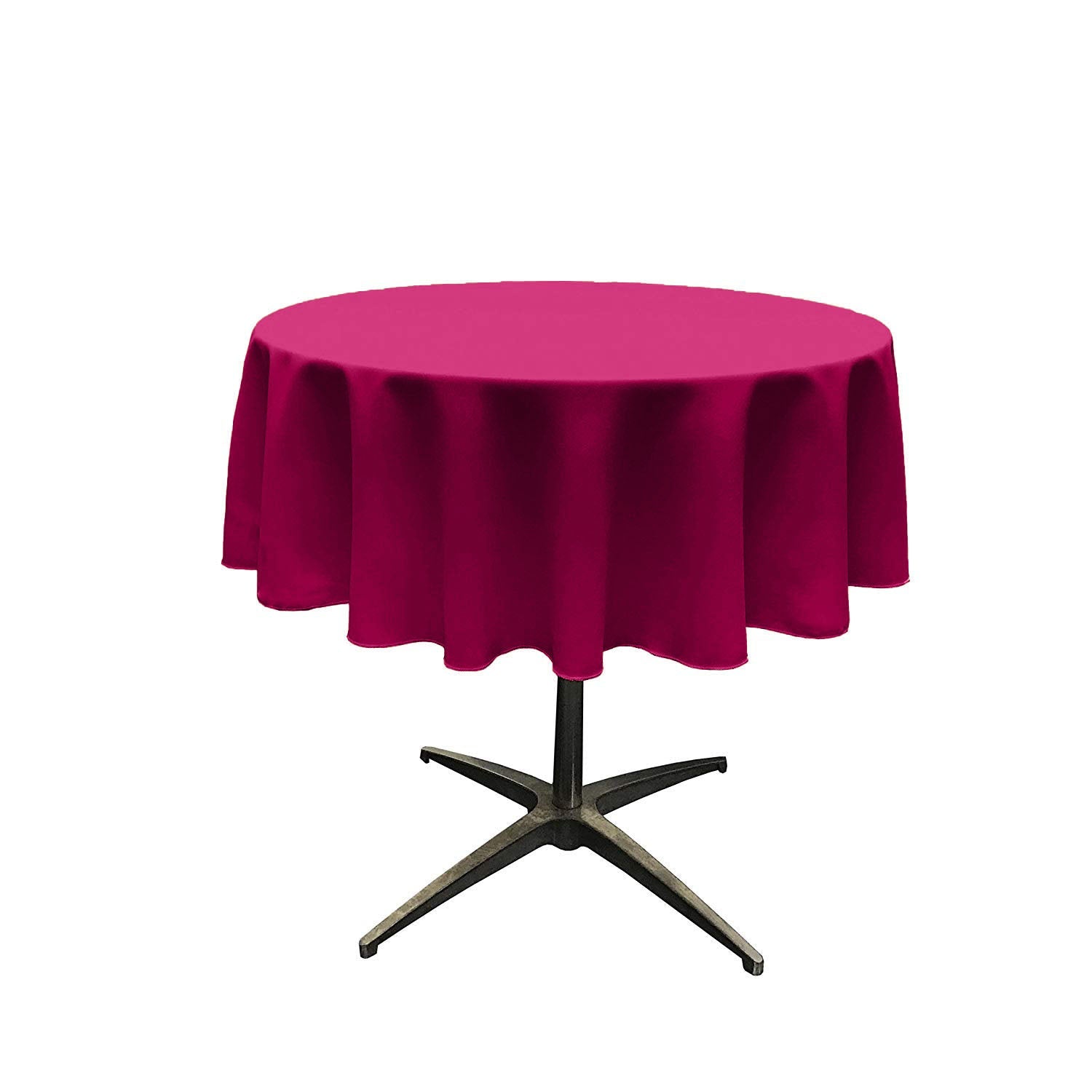 54" Round Polyester Poplin Tablecloth - Choose Size Below.