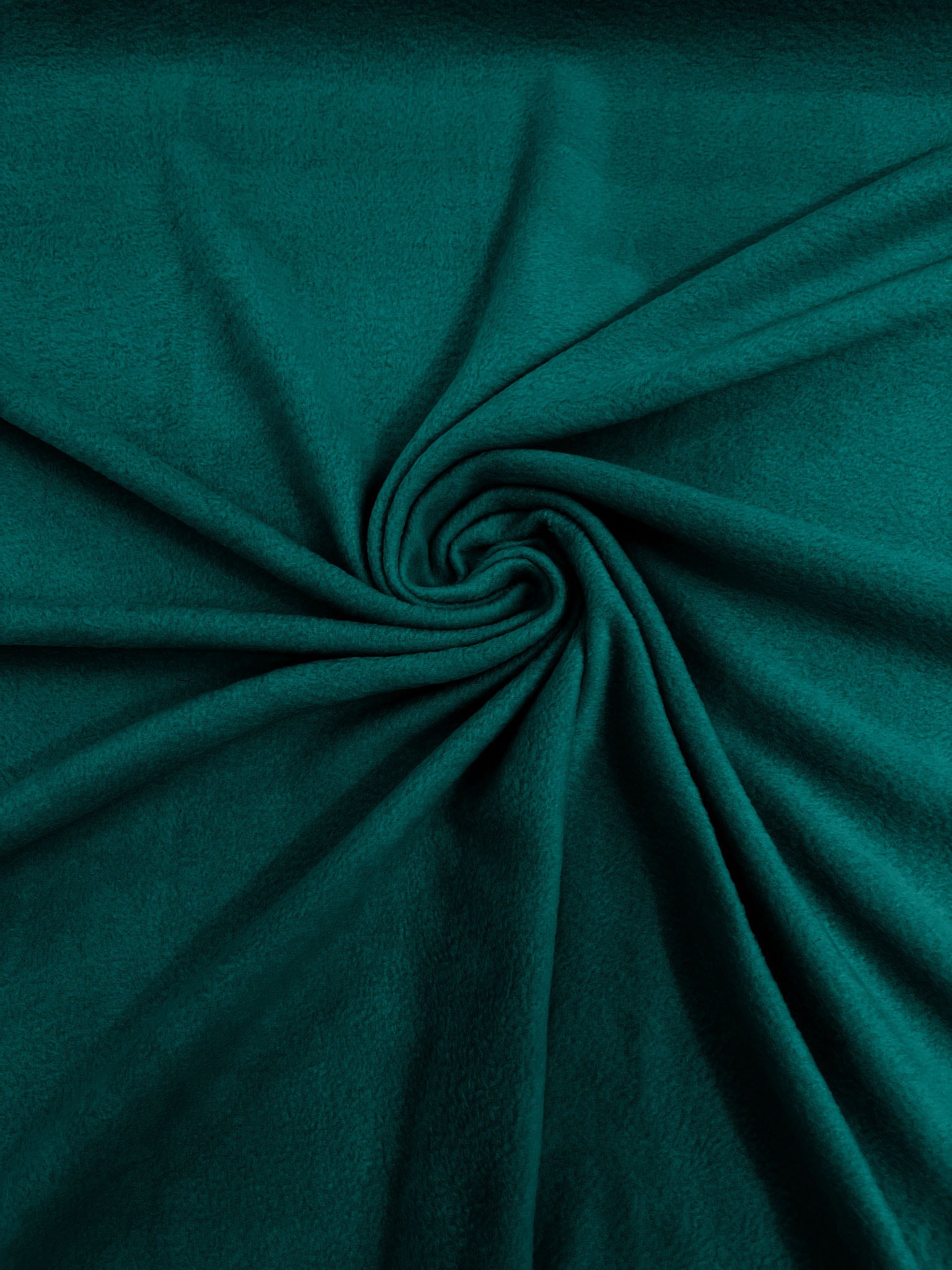 Teal Solid Polar Fleece Fabric Anti-Pill 58" Wide Sold by The Yard