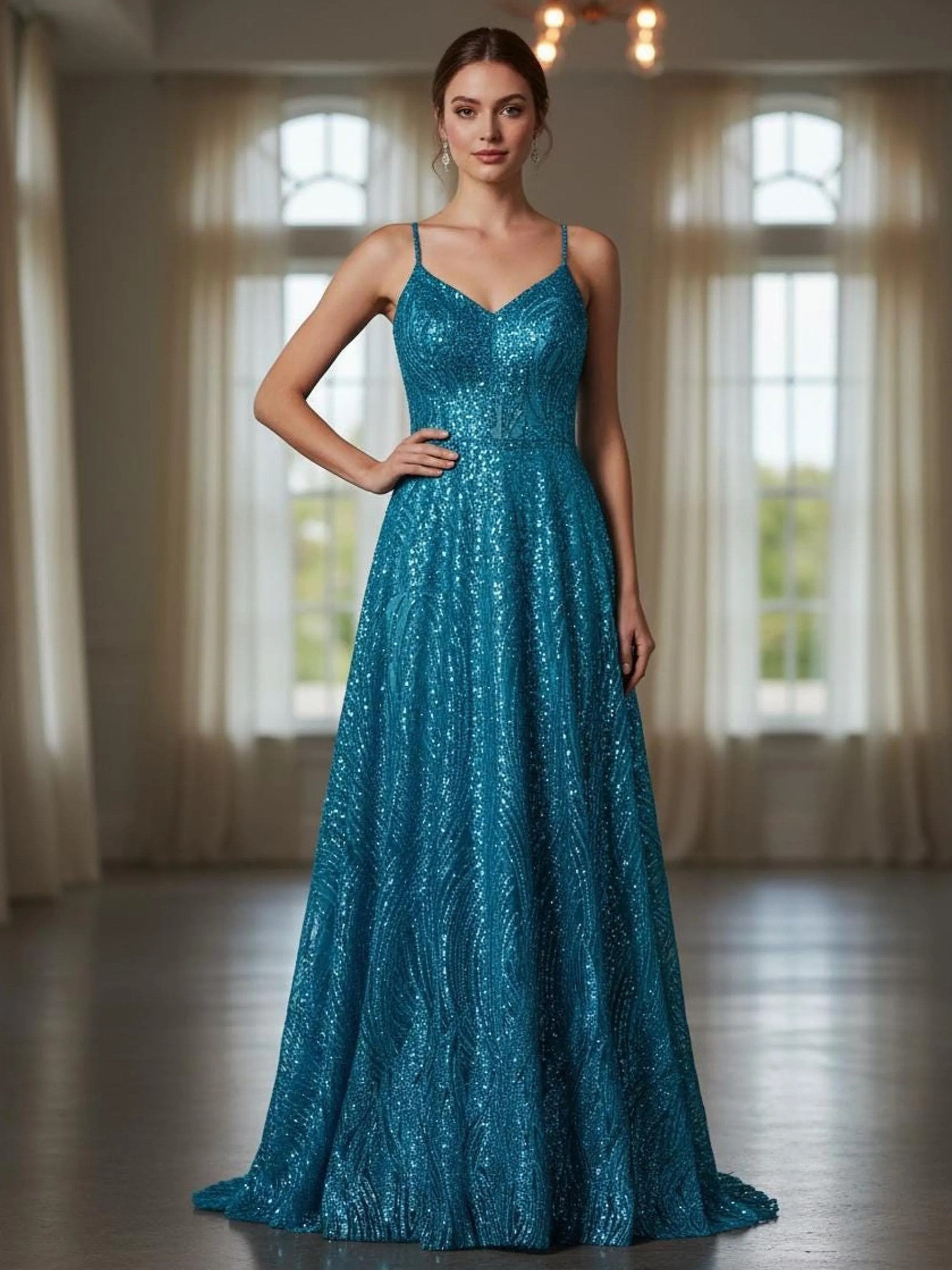 Flame Fashion Beaded Lace Fabric| Prom| Wedding| By The Yard.