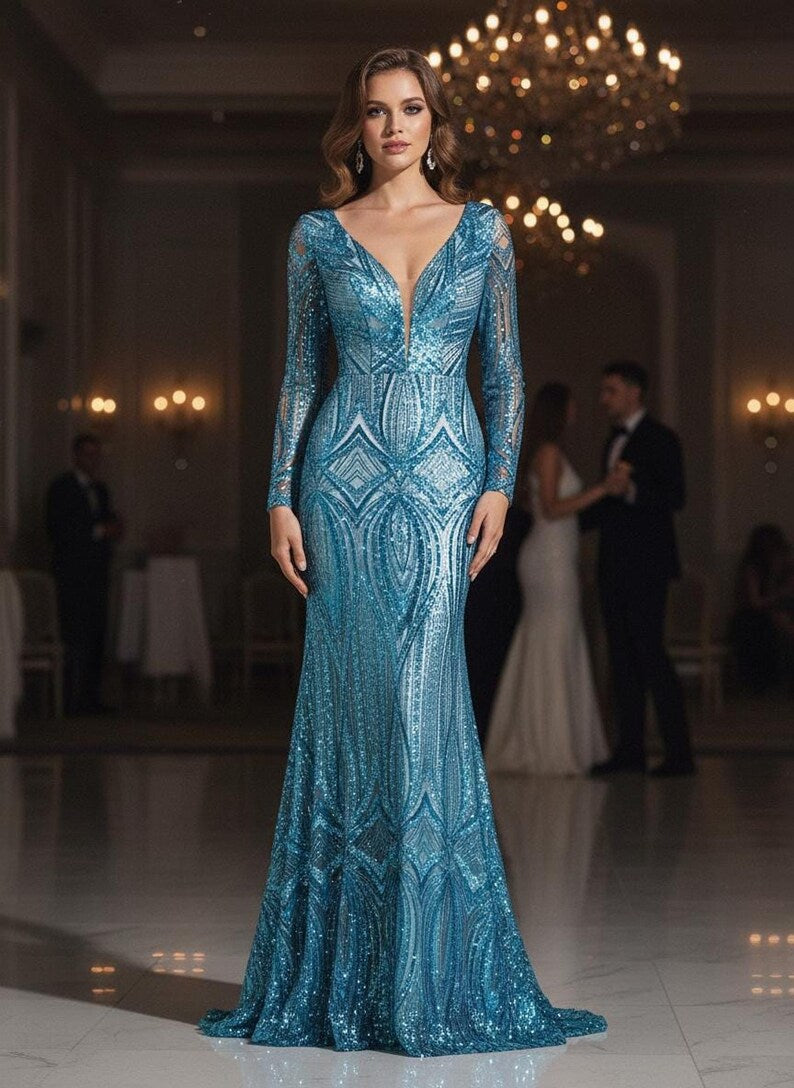 Geometric New York Fashion Beaded Lace, By The Yard.