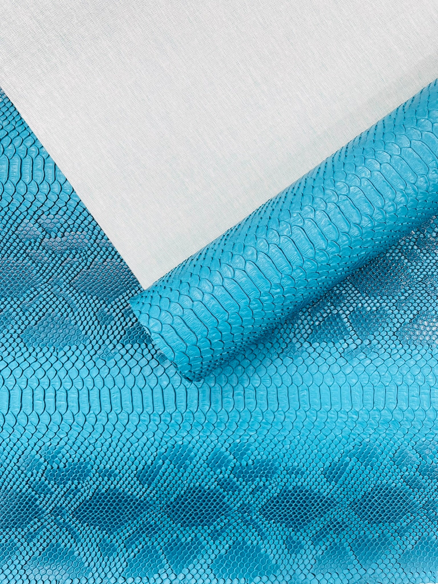 Viper Snake Skin Texture Faux Leather Fabric| 54" Wide| Upholstery| Bags.