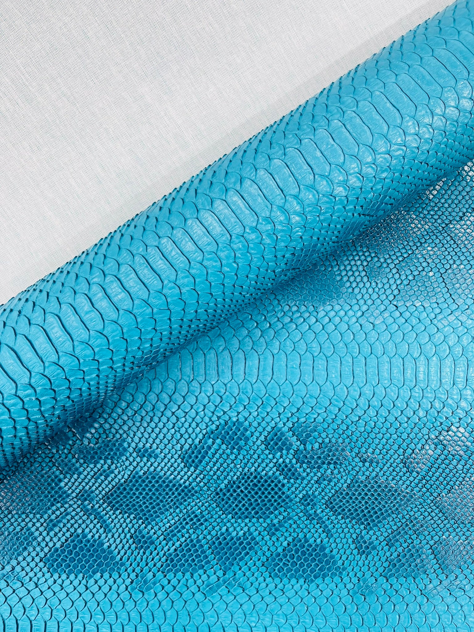 Viper Snake Skin Texture Faux Leather Fabric| 54" Wide| Upholstery| Bags.