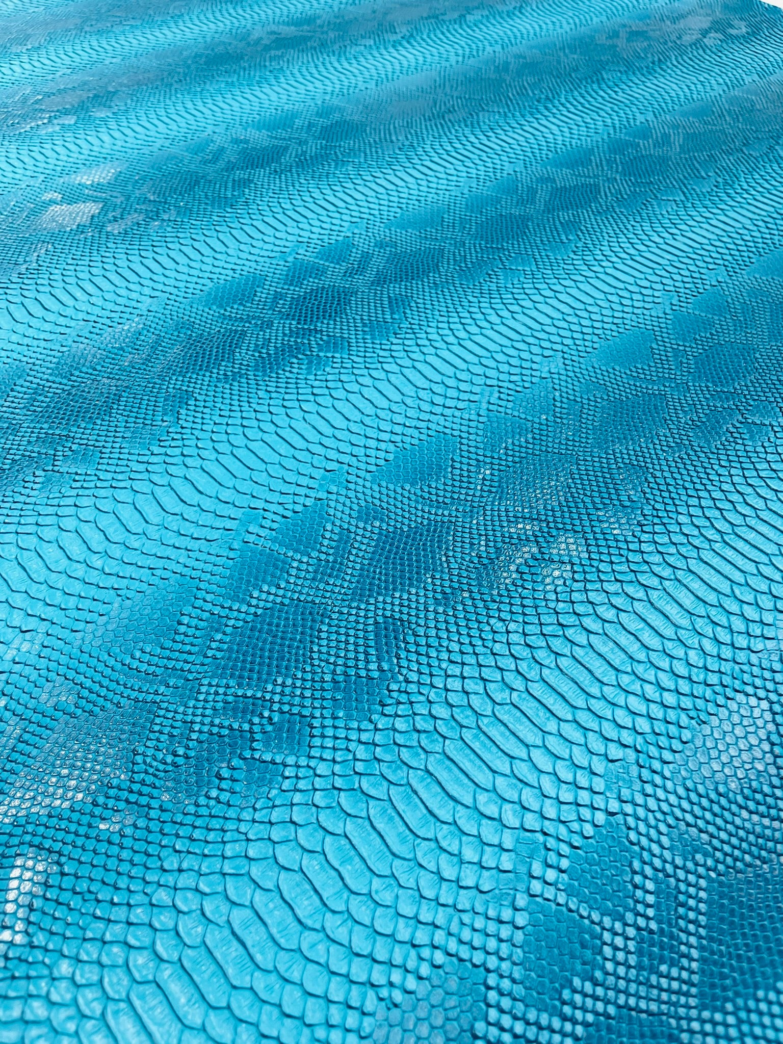 Viper Snake Skin Texture Faux Leather Fabric| 54" Wide| Upholstery| Bags.
