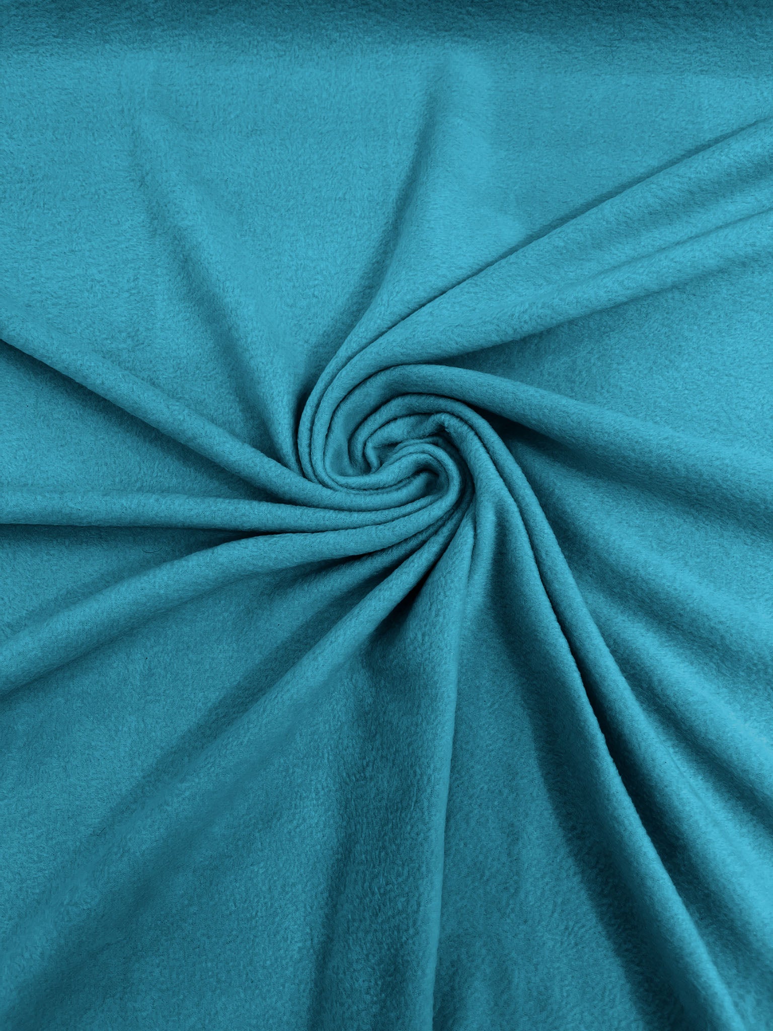 Turquoise Solid Polar Fleece Fabric Anti-Pill 58" Wide Sold by The Yard