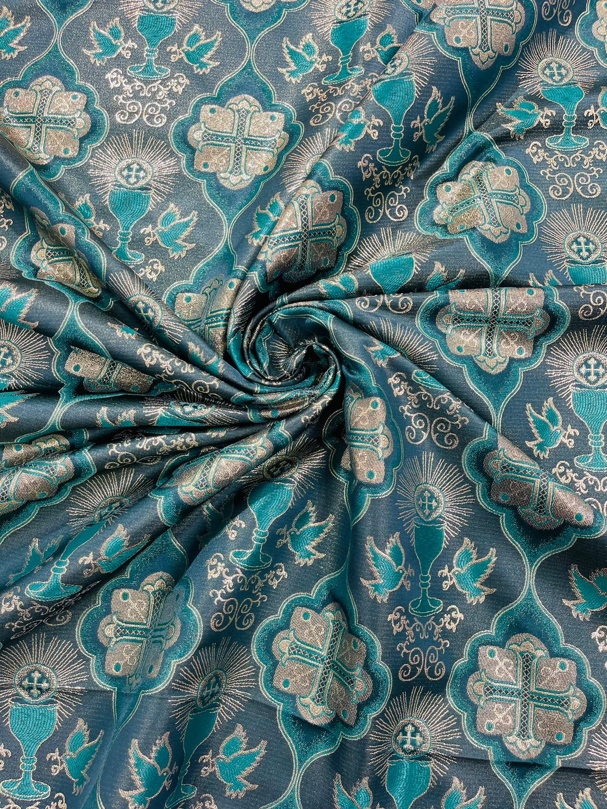 METALLIC CROSS/CHALIS JACQUARD (by the yard)