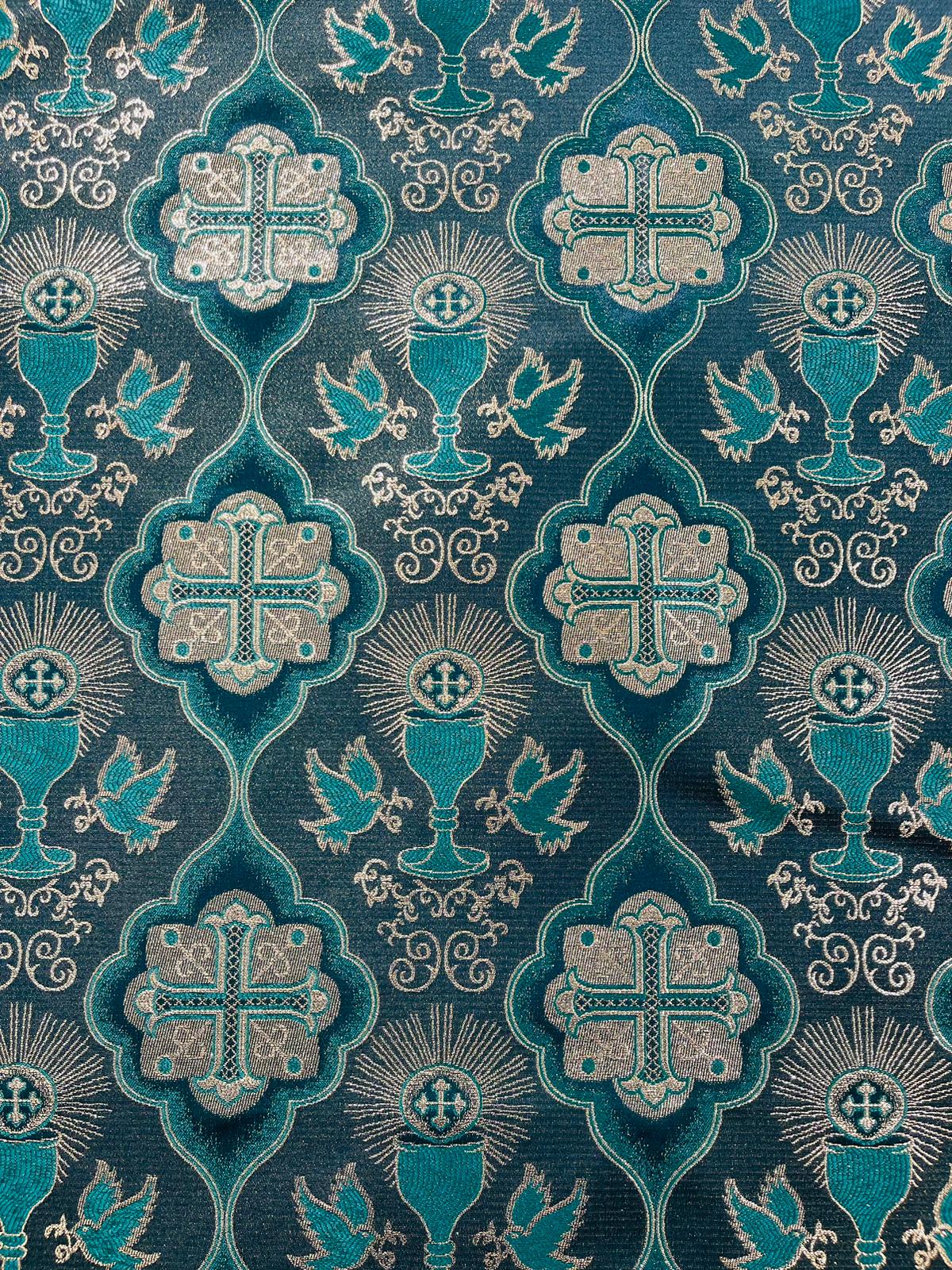 METALLIC CROSS/CHALIS JACQUARD (by the yard)